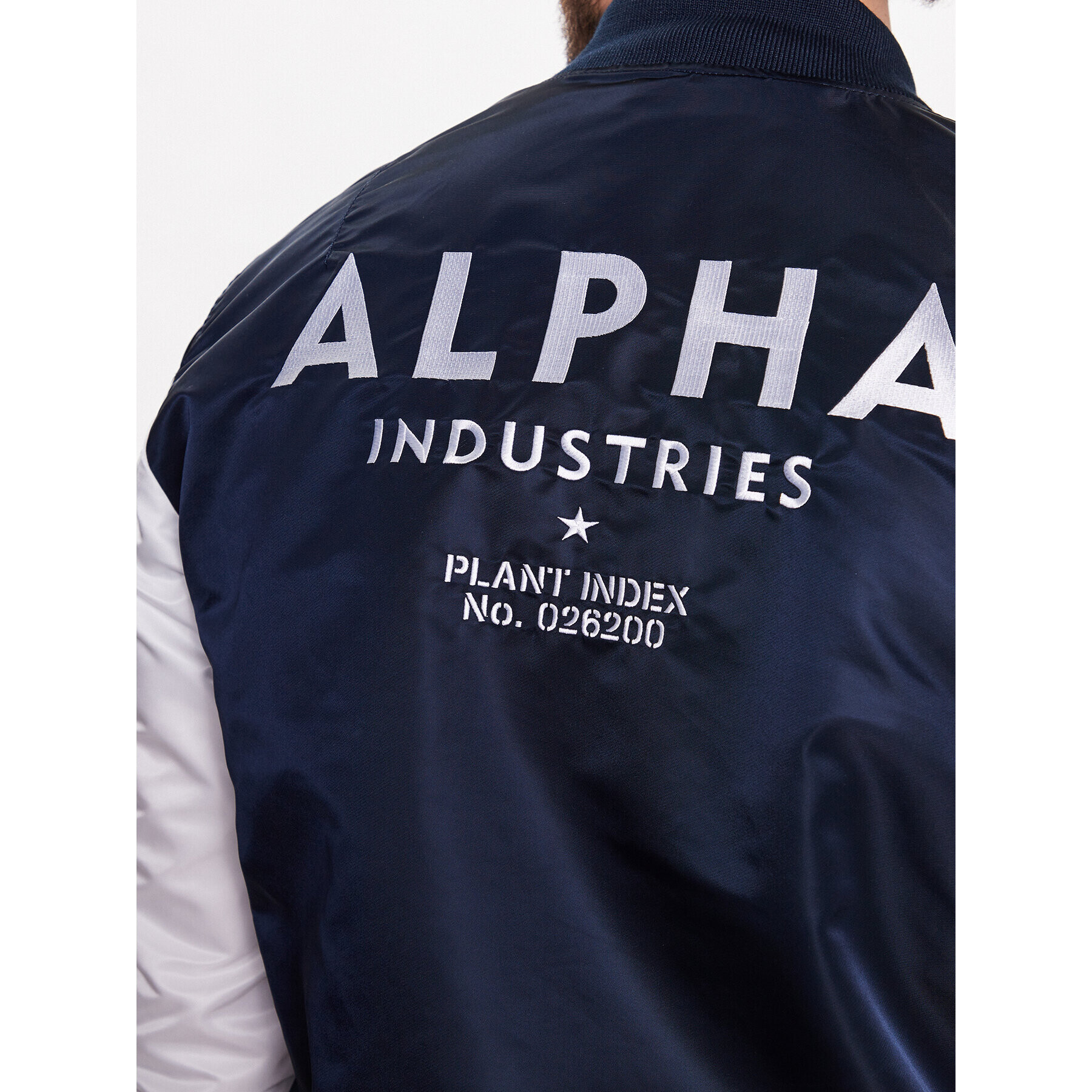 Alpha Industries Bundy bomber MA-1 196107 Modrá Regular Fit - Pepit.sk