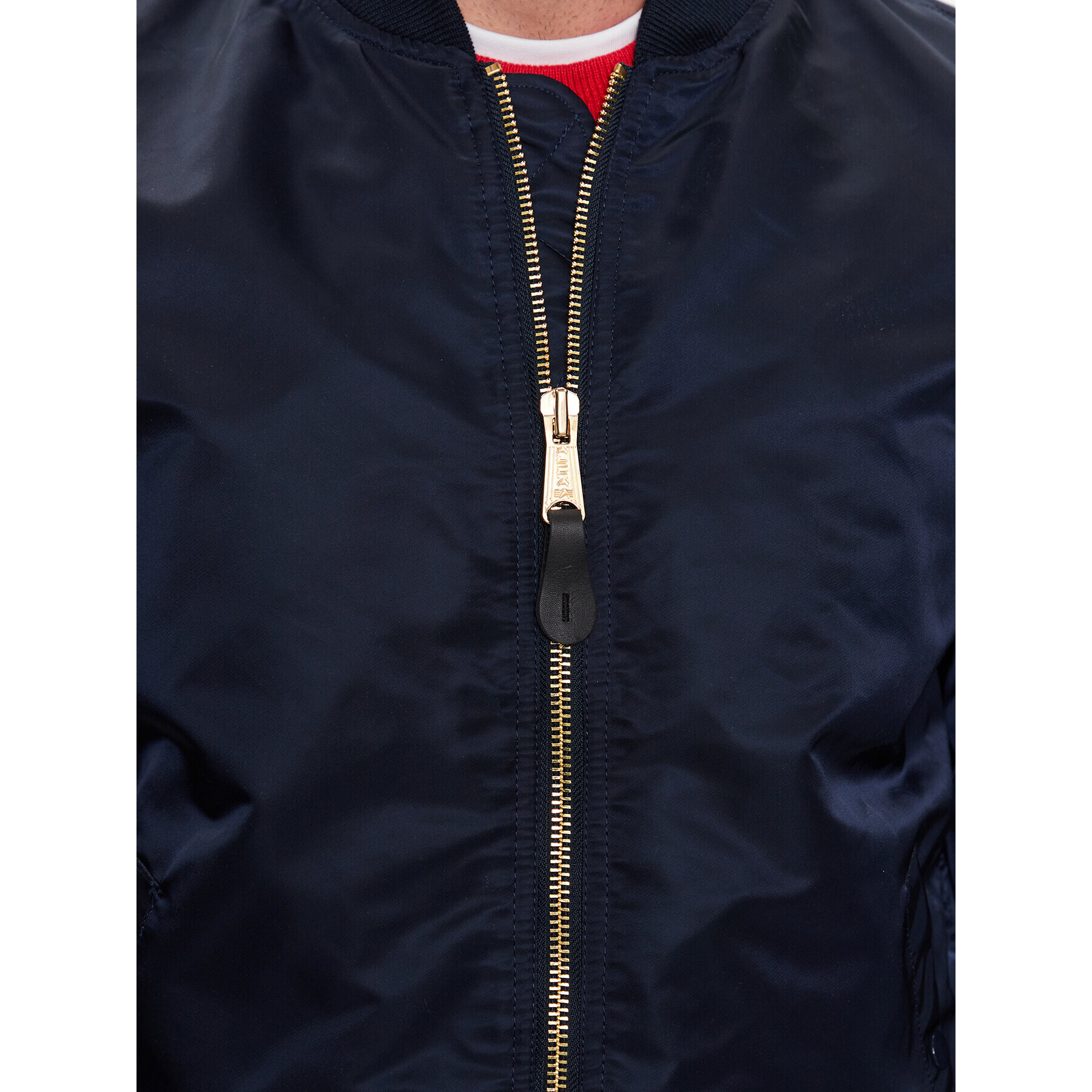 Alpha Industries Bundy bomber MA-1 156101 Modrá Regular Fit - Pepit.sk