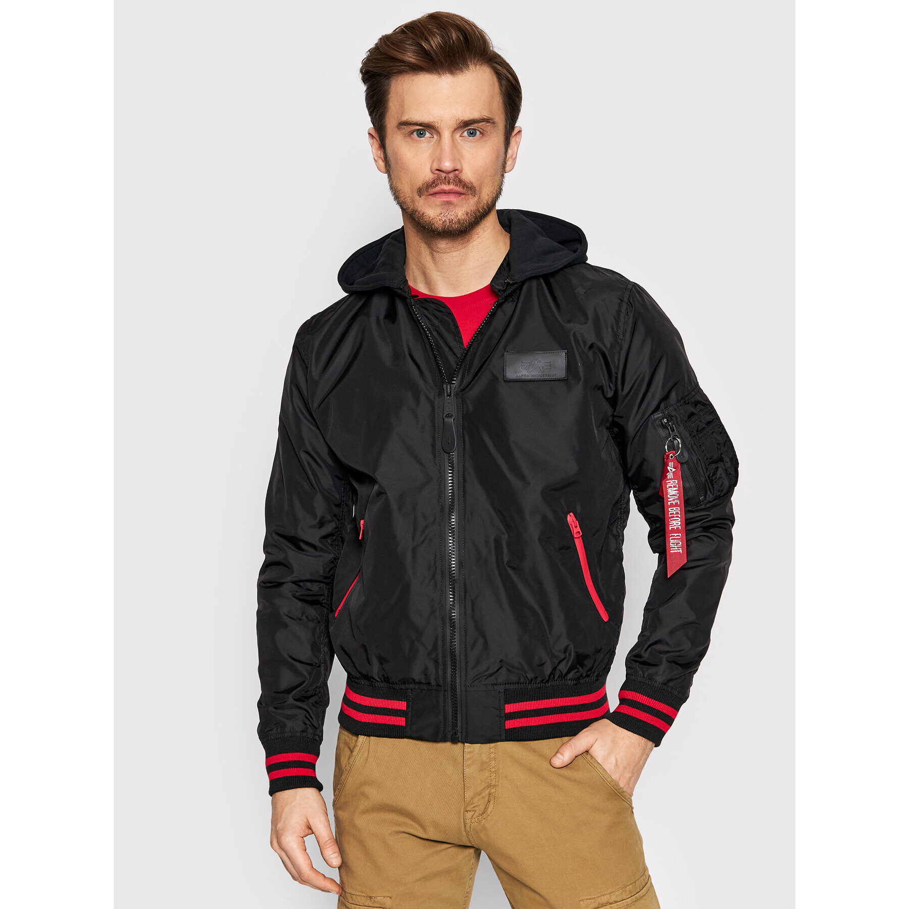 Alpha Industries Bundy bomber Ma-1Tt 126108 Čierna Regular Fit - Pepit.sk