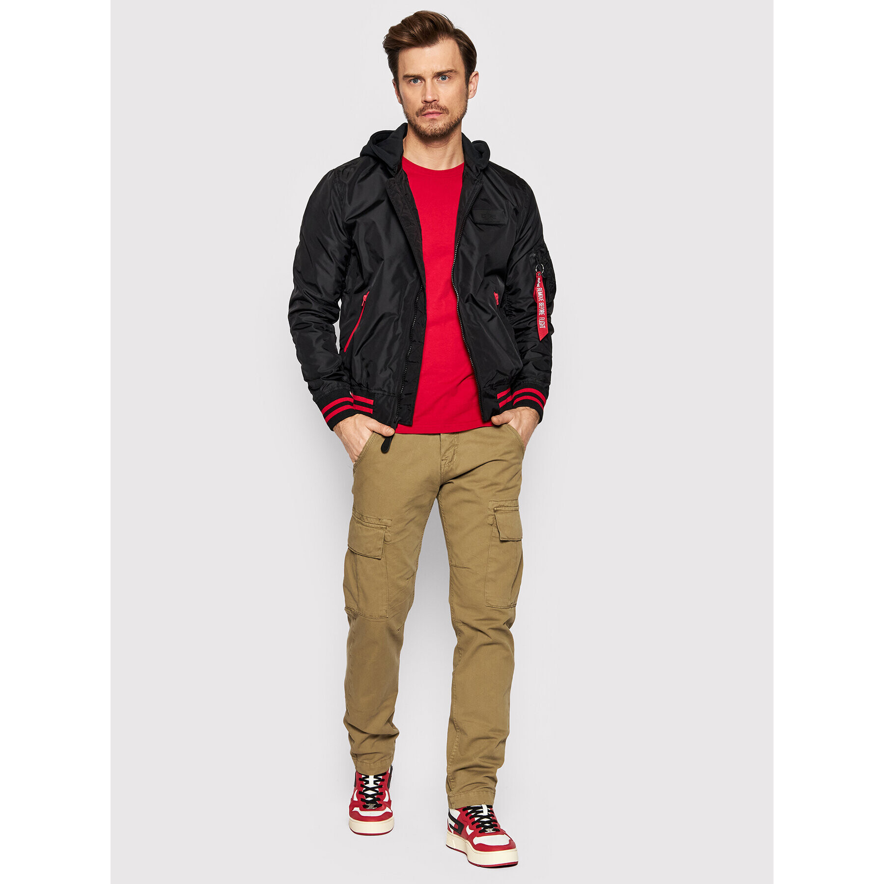 Alpha Industries Bundy bomber Ma-1Tt 126108 Čierna Regular Fit - Pepit.sk