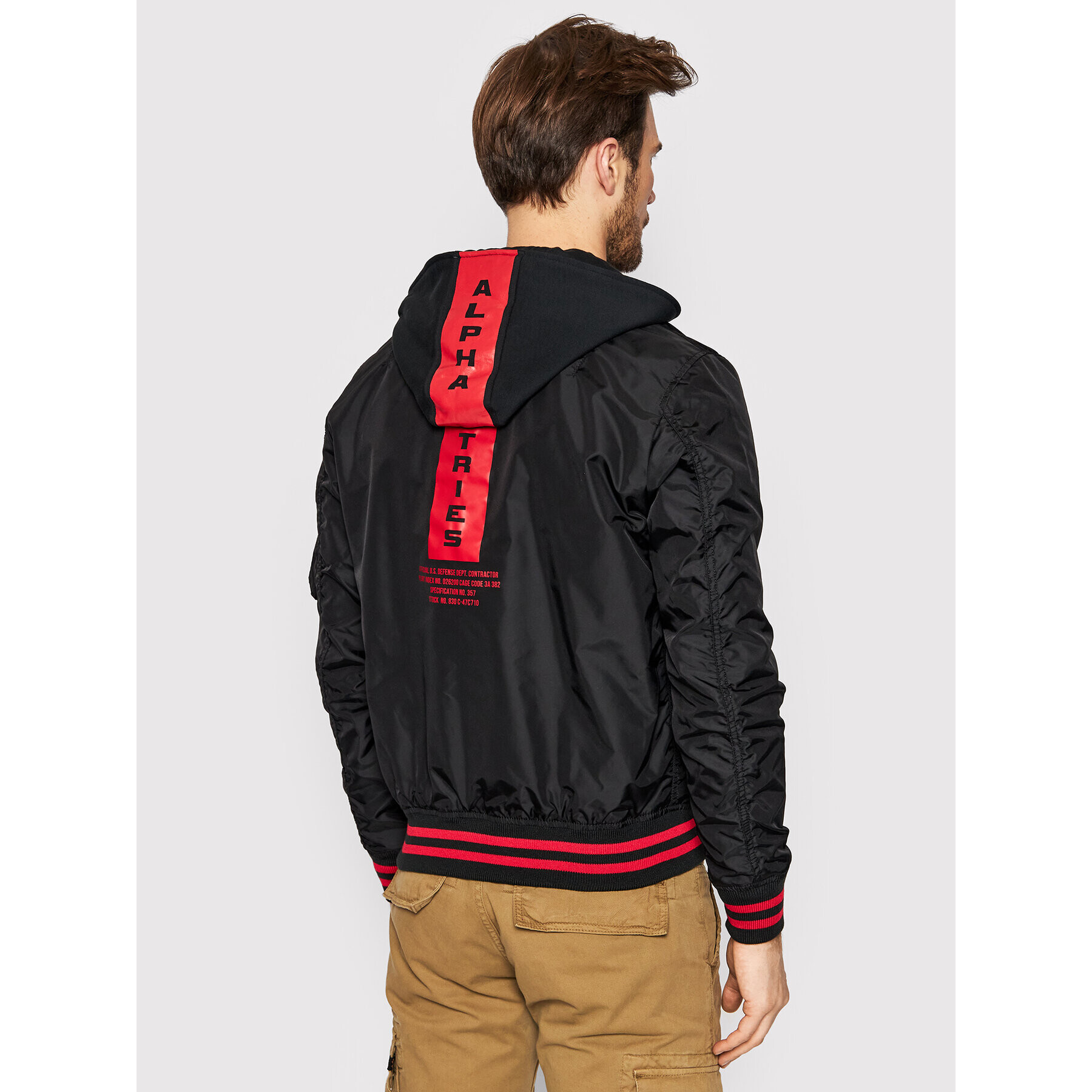 Alpha Industries Bundy bomber Ma-1Tt 126108 Čierna Regular Fit - Pepit.sk