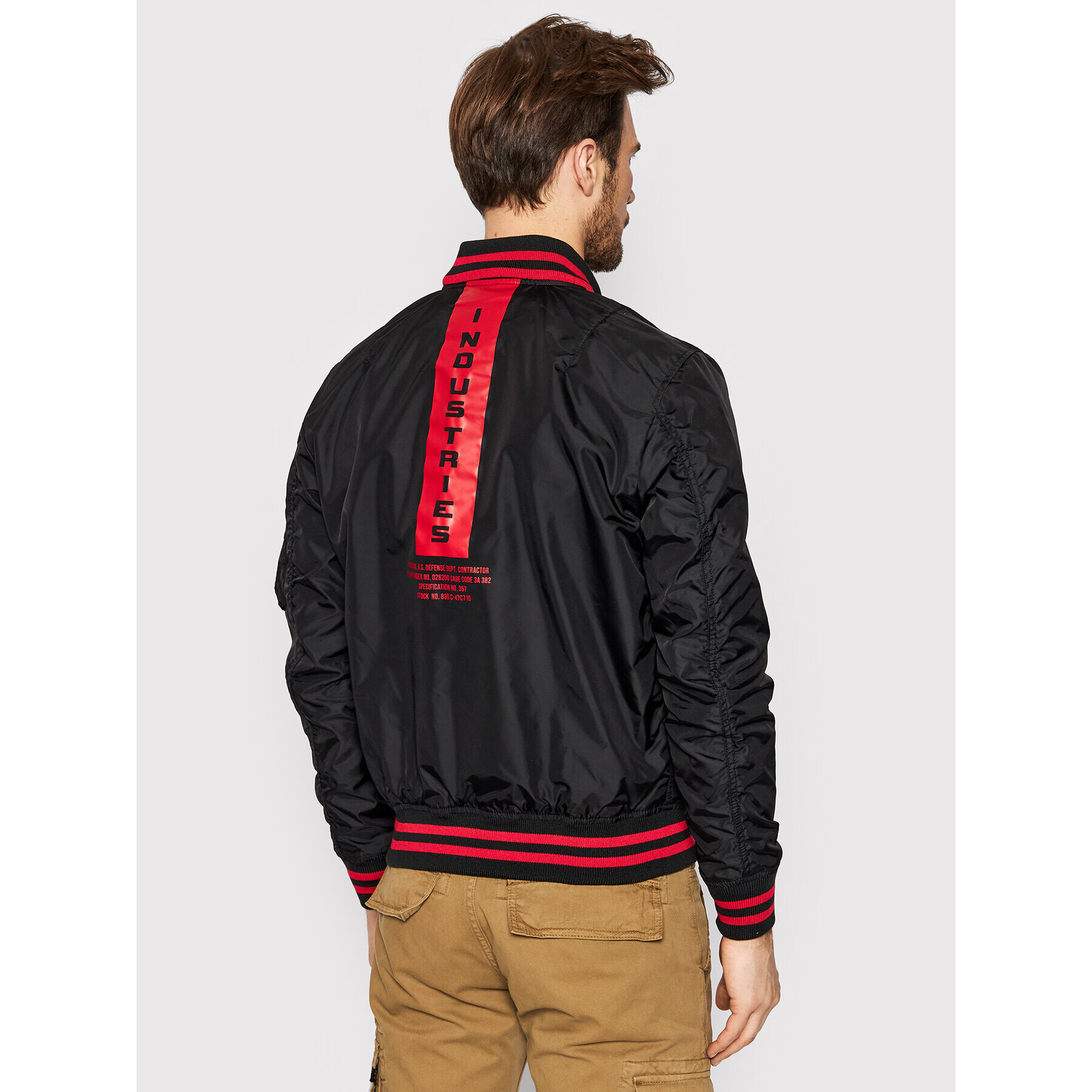 Alpha Industries Bundy bomber Ma-1Tt 126108 Čierna Regular Fit - Pepit.sk