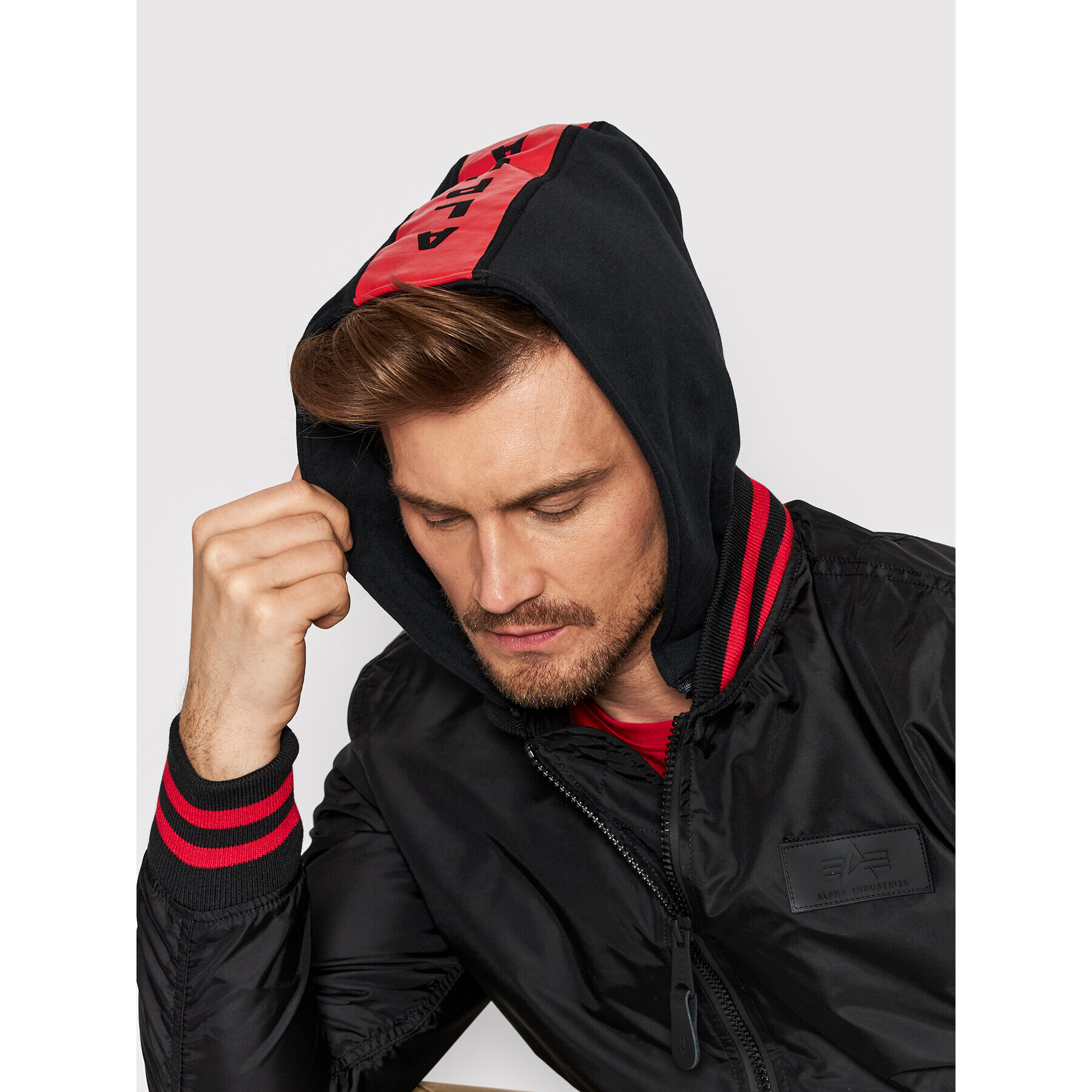 Alpha Industries Bundy bomber Ma-1Tt 126108 Čierna Regular Fit - Pepit.sk