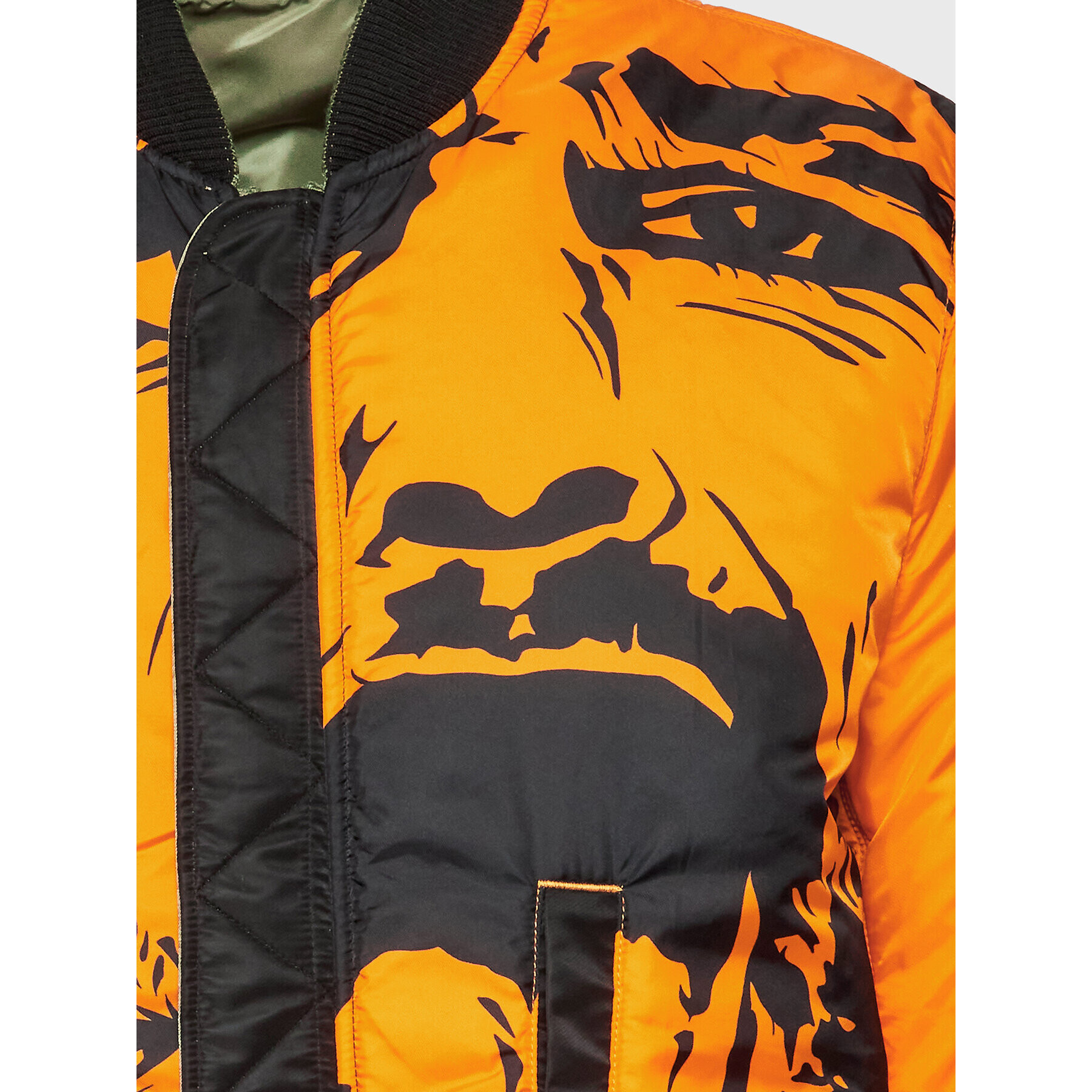 Alpha Industries Bundy bomber UNFAIR MA-1 VF 59 118126 Zelená Regular Fit - Pepit.sk