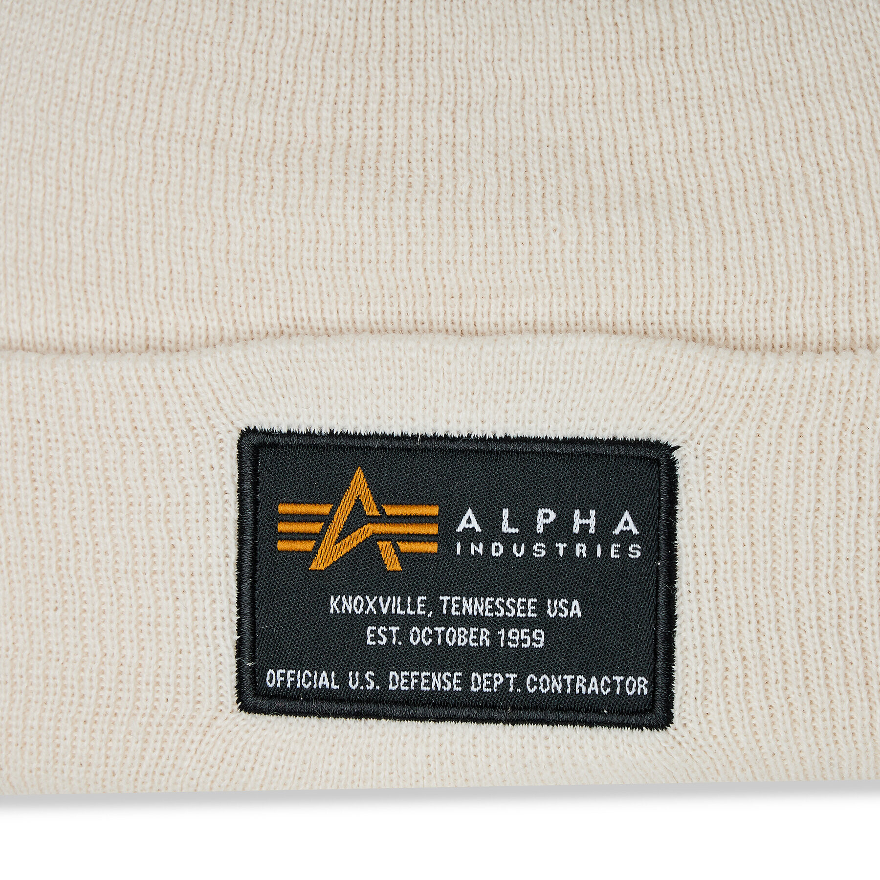 Alpha Industries Čiapka Crew Beanie 128924 Biela - Pepit.sk