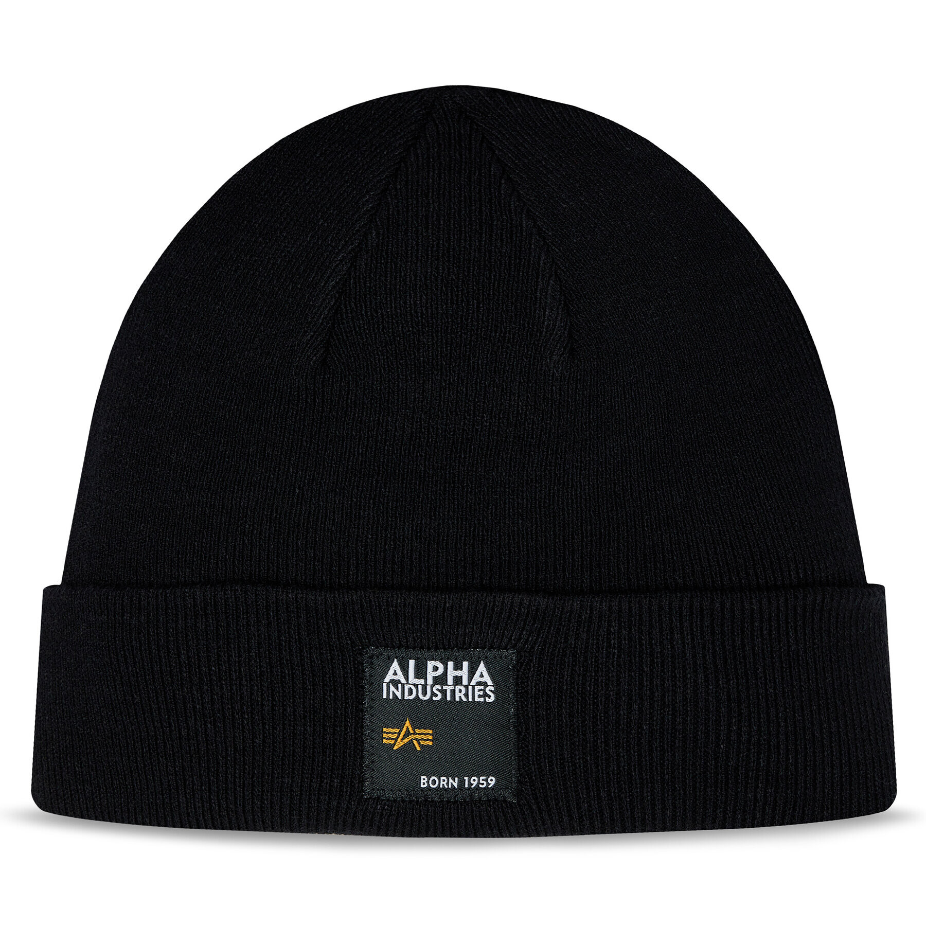 Alpha Industries Čiapka Label Beanie 118934 Čierna - Pepit.sk