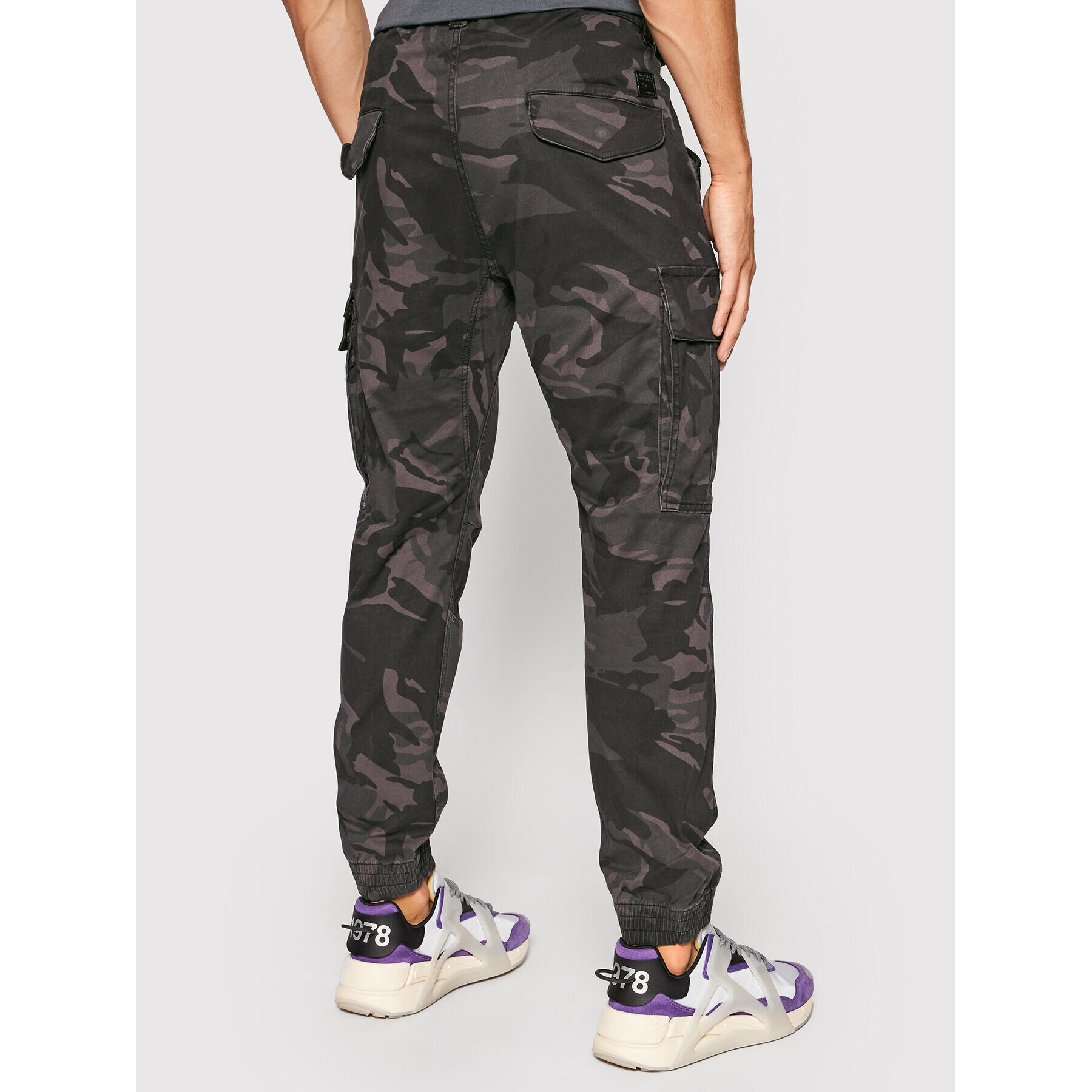 Alpha Industries Jogger nohavice Airman 188201C Sivá Tapered Fit - Pepit.sk