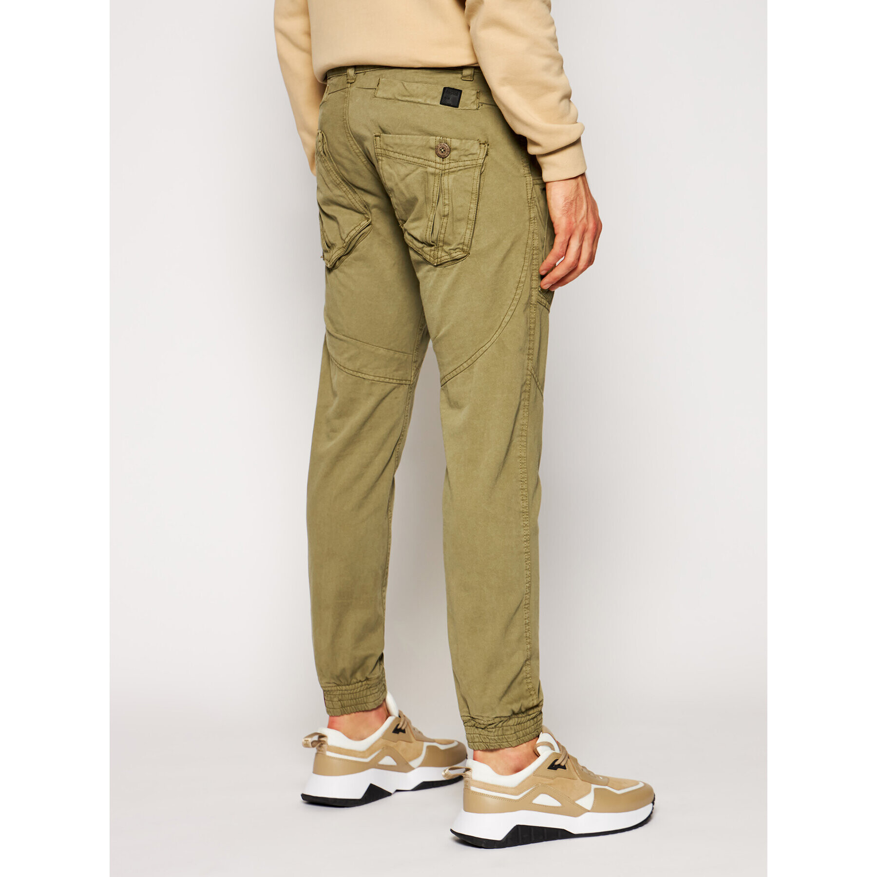 Alpha Industries Jogger nohavice Major 128201 Zelená Slim Fit - Pepit.sk