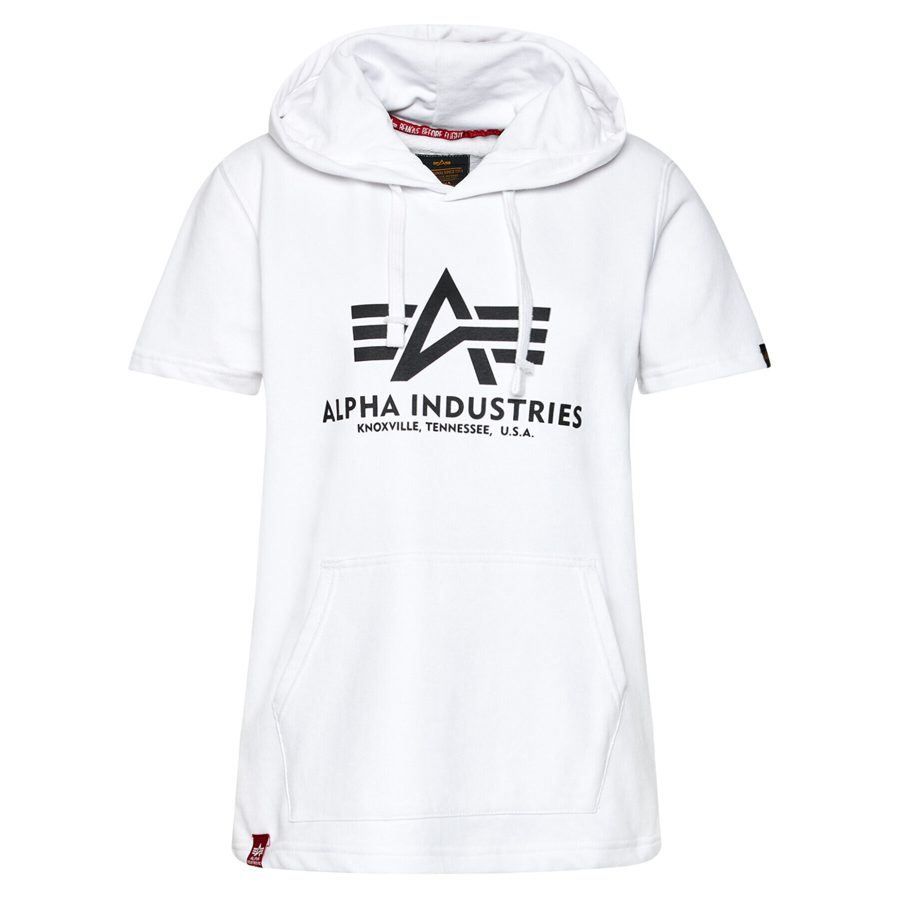 Alpha Industries Mikina Basic 126507 Biela Regular Fit - Pepit.sk