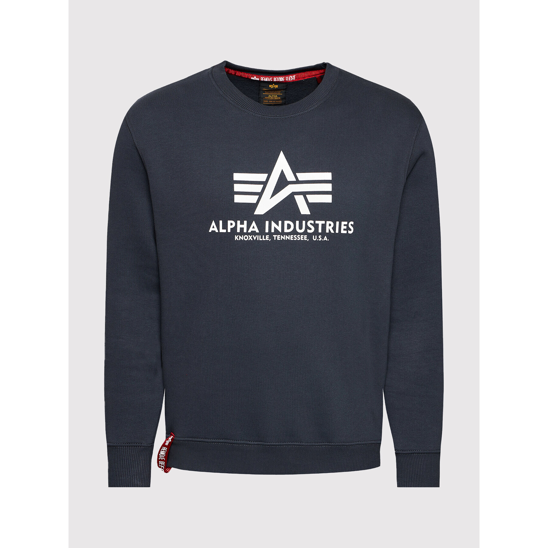 Alpha Industries Mikina Basic 178302 Tmavomodrá Regular Fit - Pepit.sk