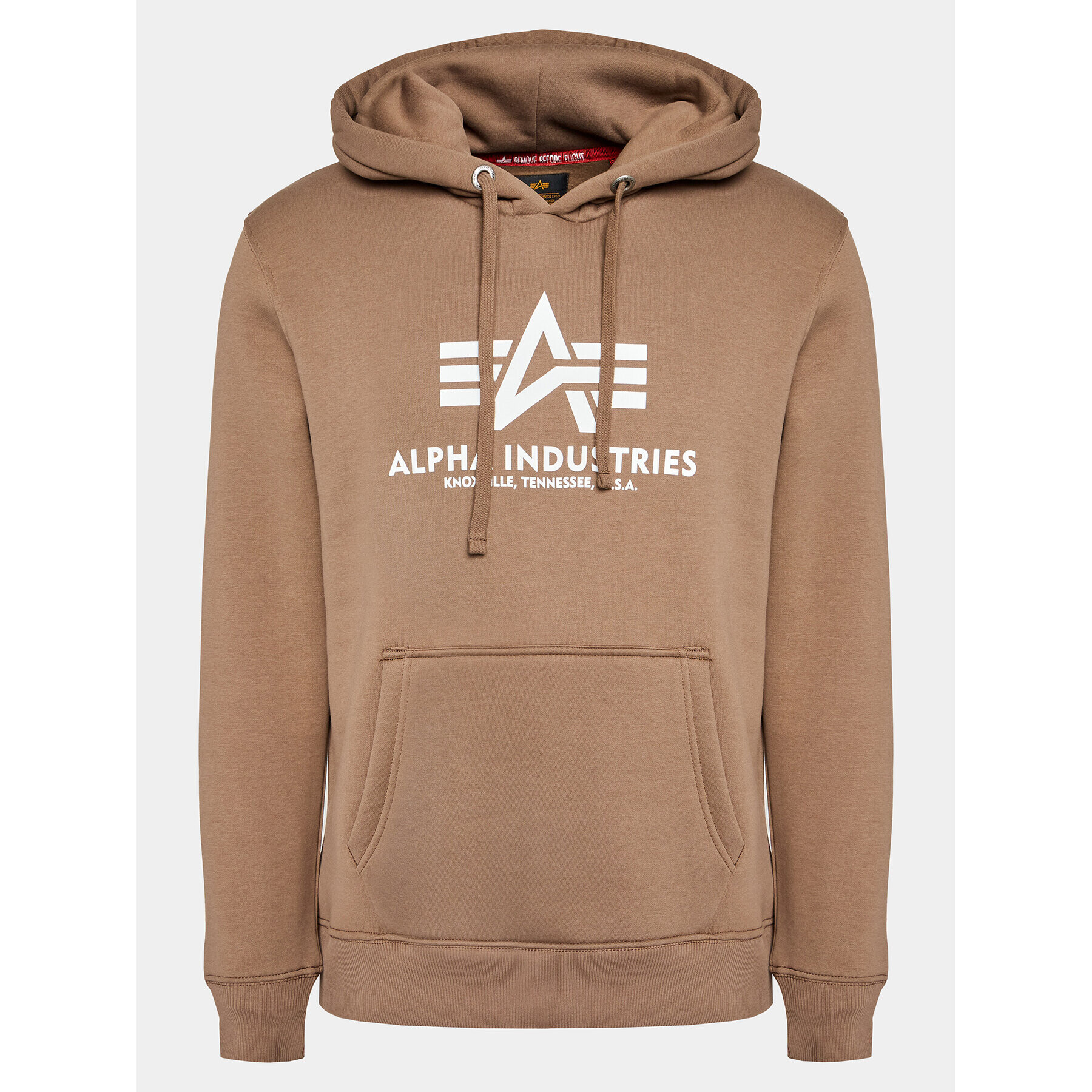 Alpha Industries Mikina Basic 178312 Hnedá Regular Fit - Pepit.sk