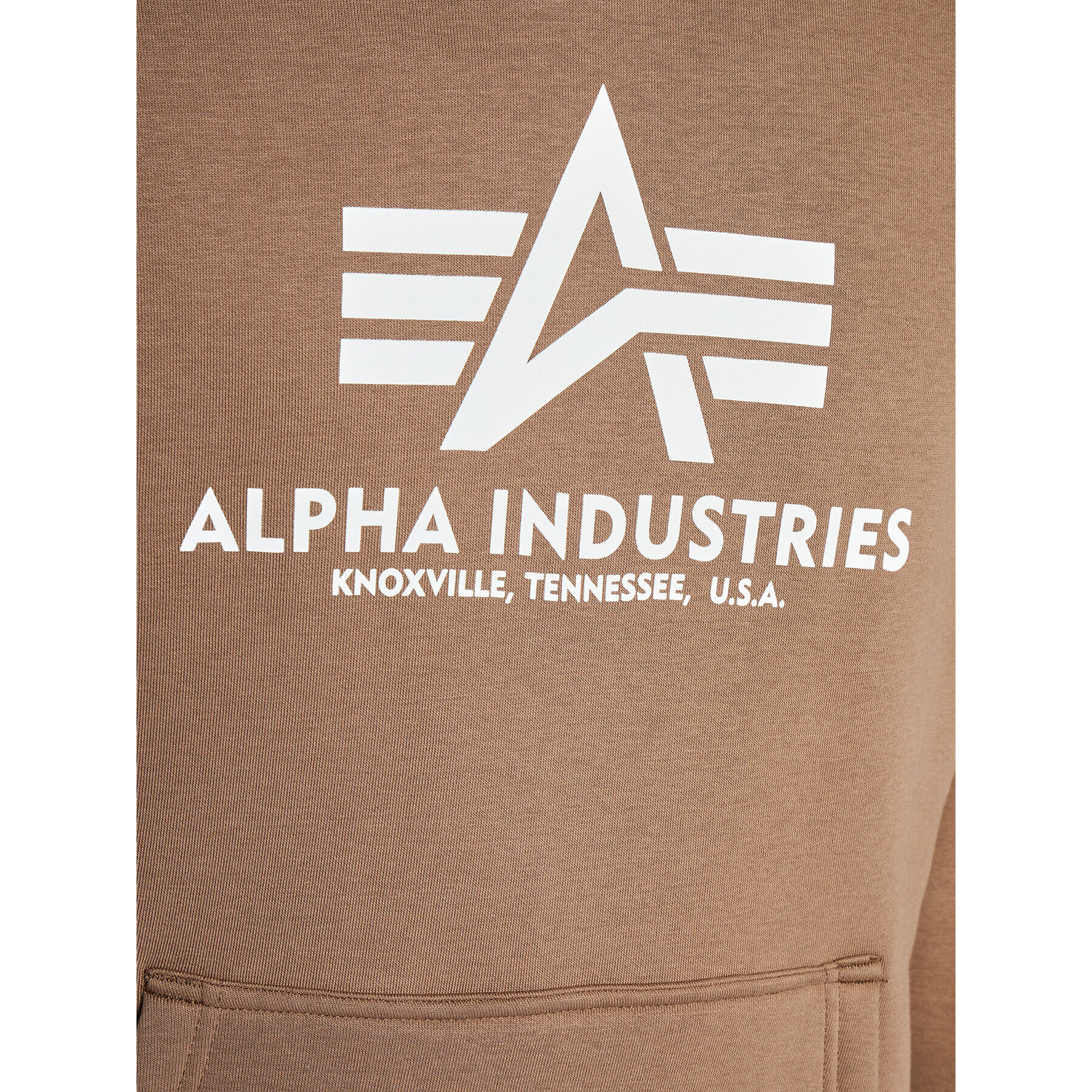 Alpha Industries Mikina Basic 178312 Hnedá Regular Fit - Pepit.sk