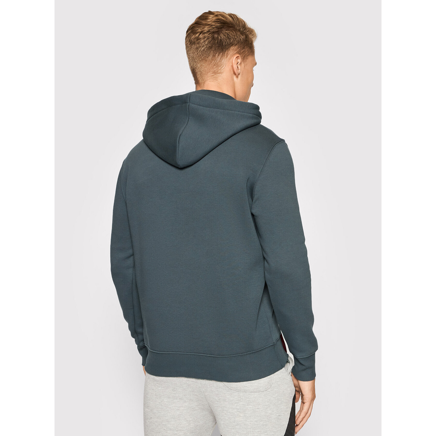 Alpha Industries Mikina Basic 178312 Sivá Regular Fit - Pepit.sk