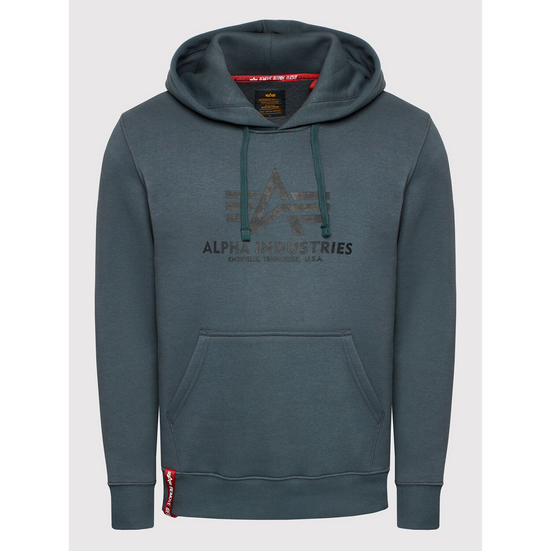 Alpha Industries Mikina Basic 178312 Sivá Regular Fit - Pepit.sk