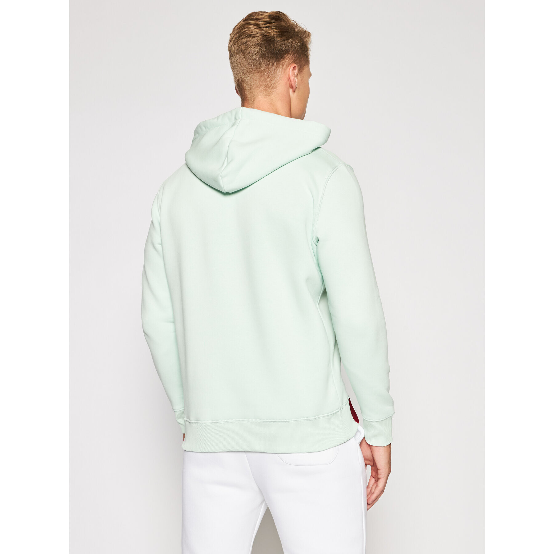 Alpha Industries Mikina Basic 178312 Zelená Regular Fit - Pepit.sk