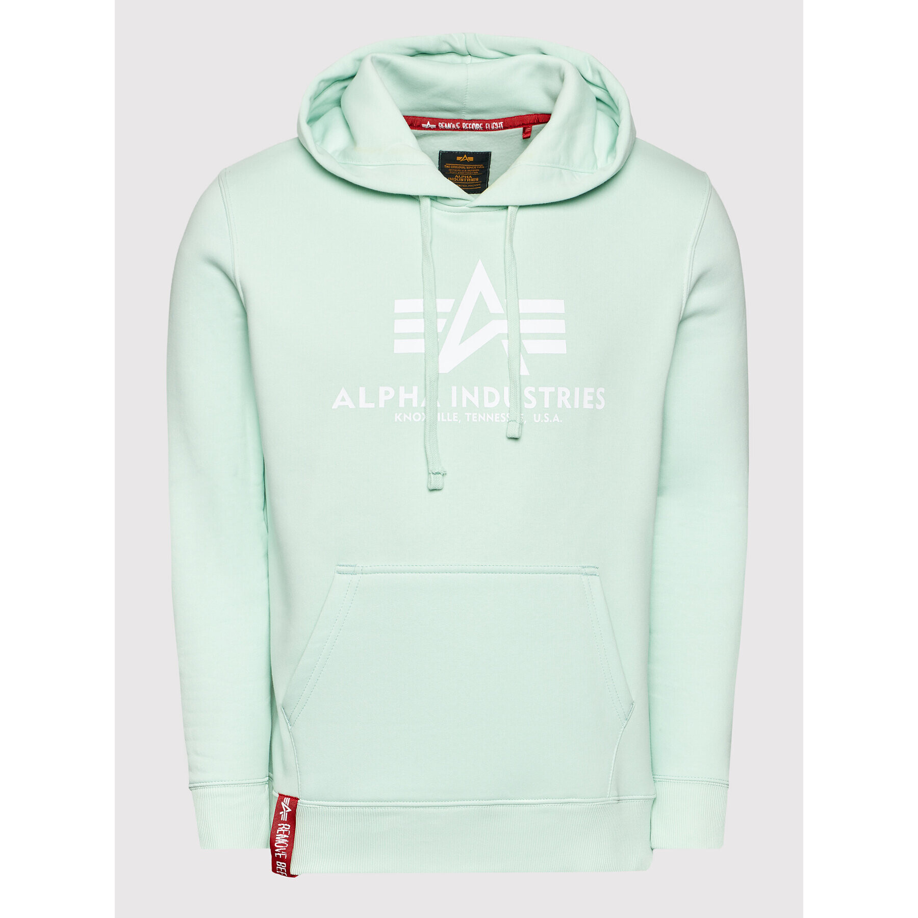 Alpha Industries Mikina Basic 178312 Zelená Regular Fit - Pepit.sk