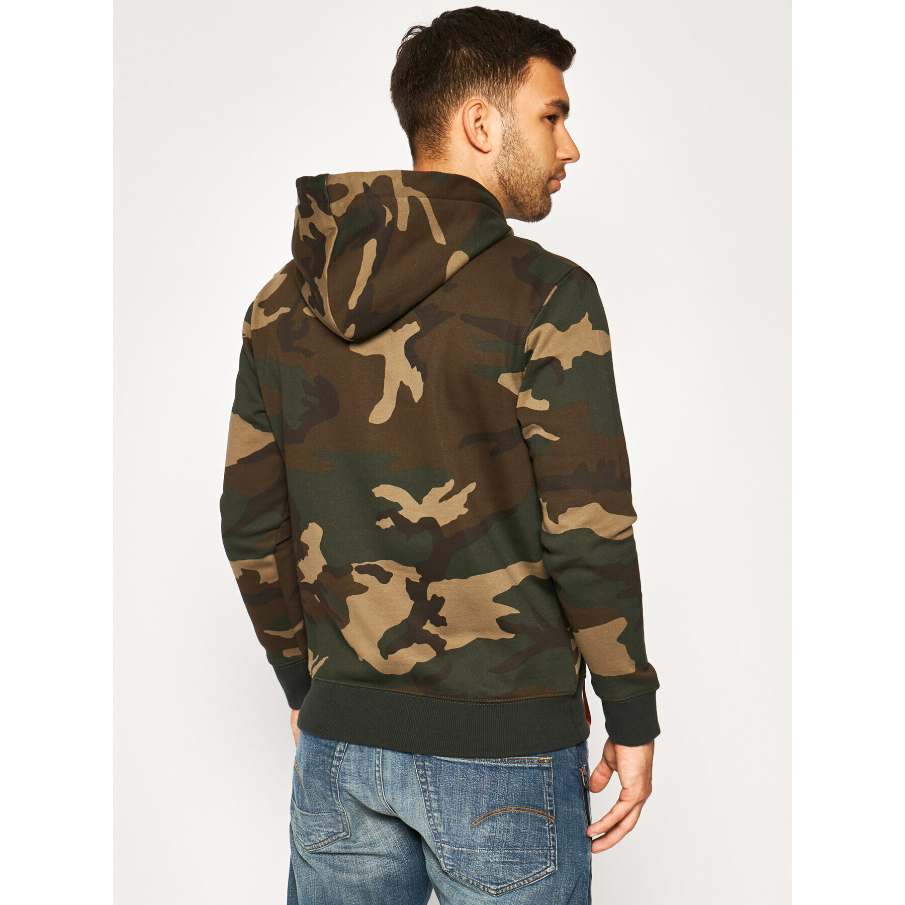 Alpha Industries Mikina Basic 178312C Zelená Regular Fit - Pepit.sk