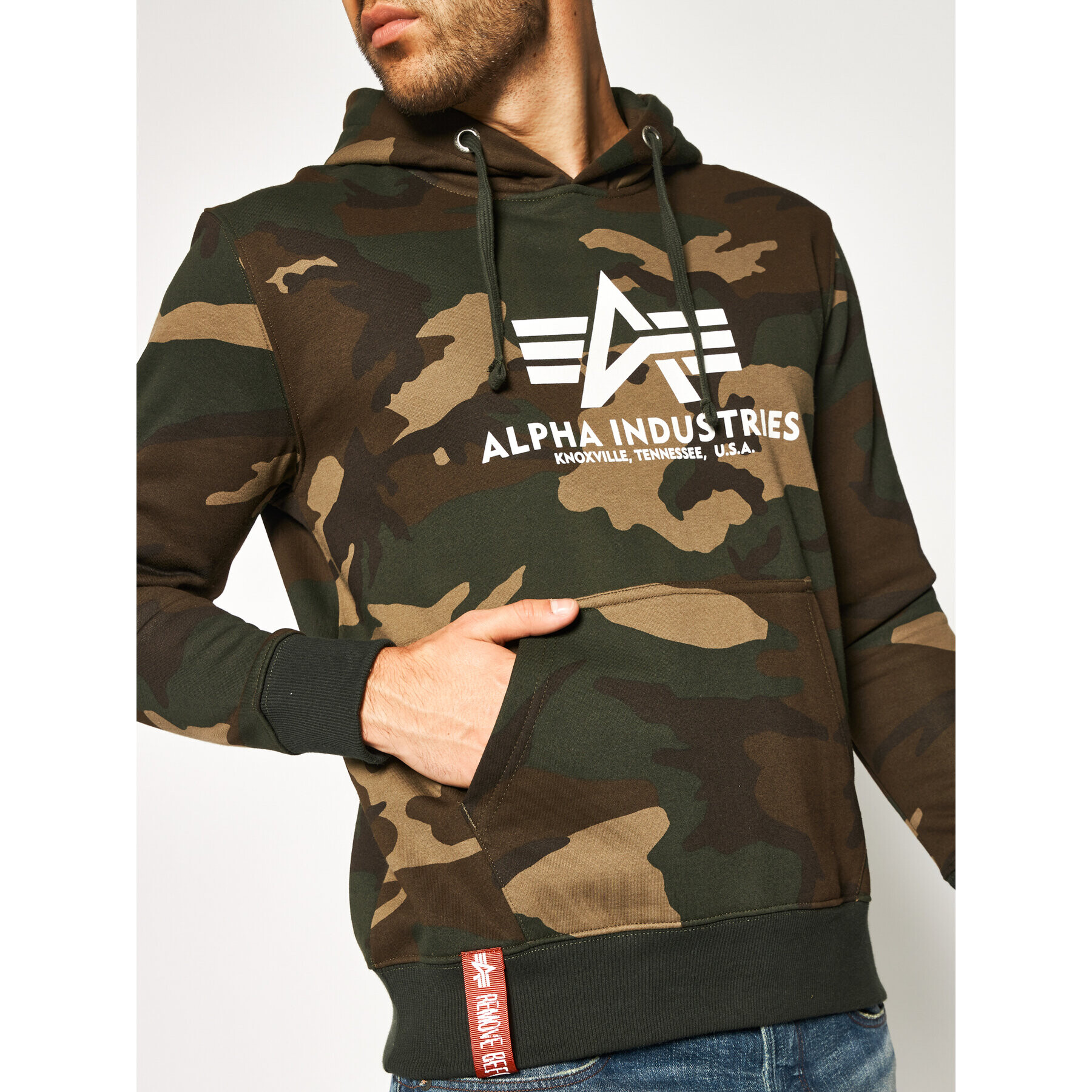 Alpha Industries Mikina Basic 178312C Zelená Regular Fit - Pepit.sk