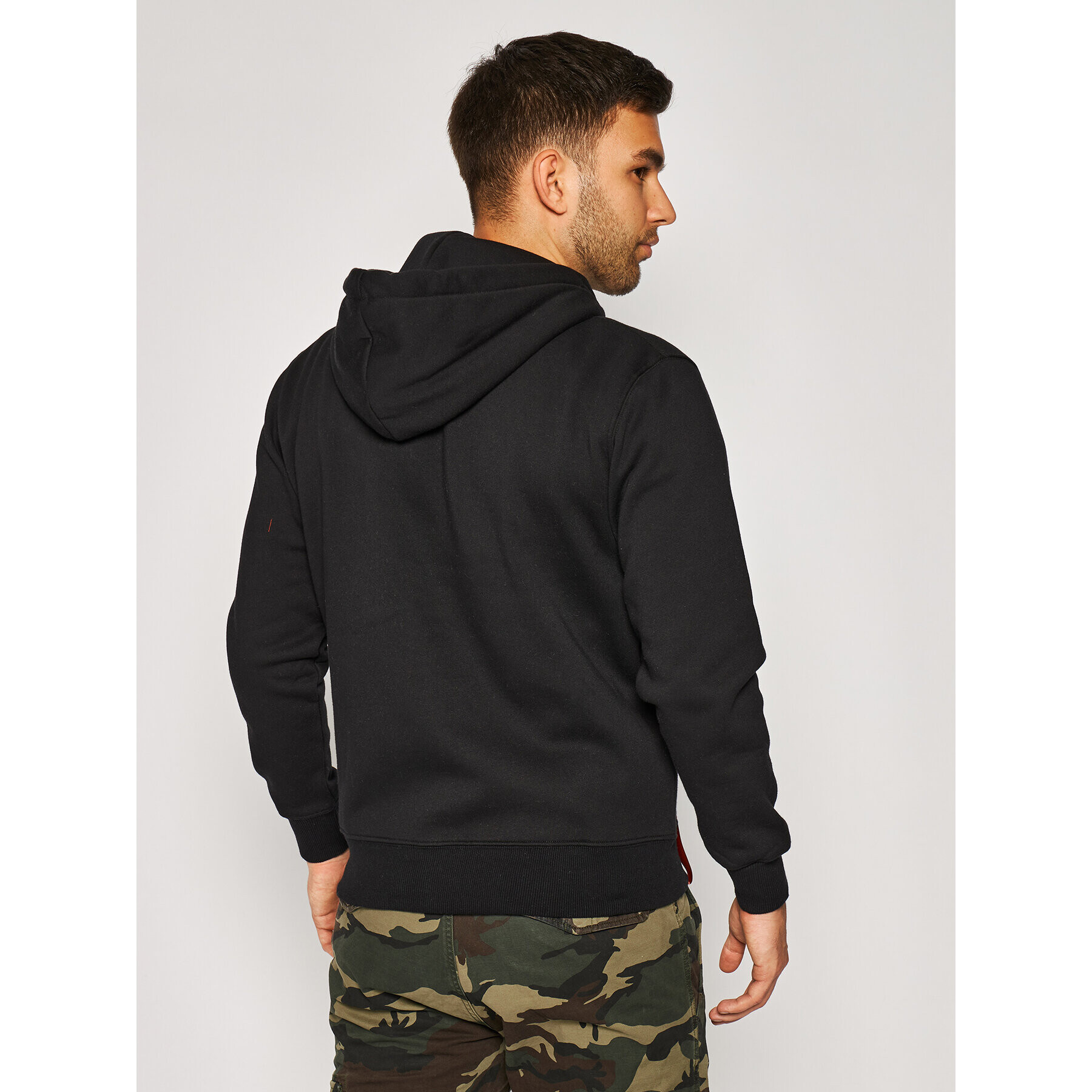 Alpha Industries Mikina Basic 178325 Čierna Regular Fit - Pepit.sk