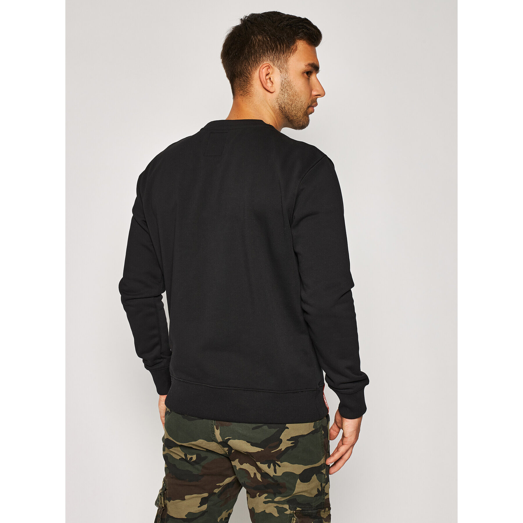 Alpha Industries Mikina Basic 188307 Čierna Regular Fit - Pepit.sk