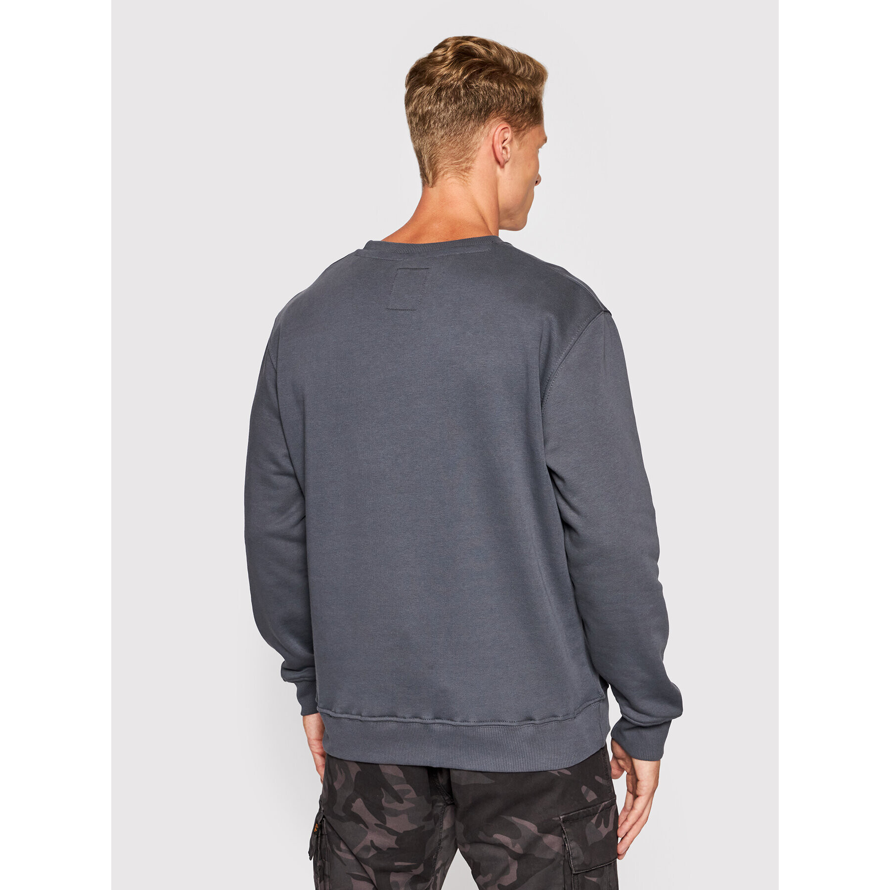 Alpha Industries Mikina Basic 188307 Sivá Regular Fit - Pepit.sk