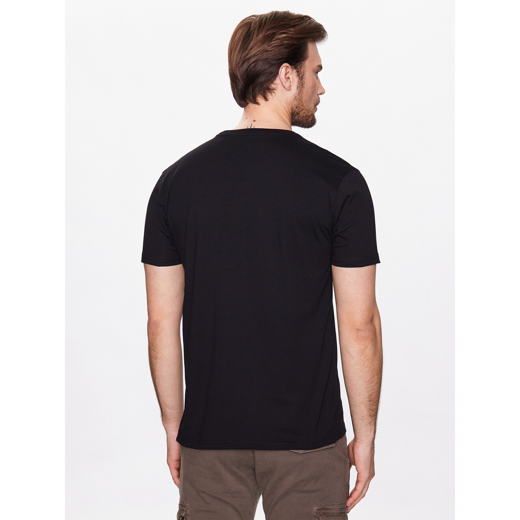 Alpha Industries Tričko Basic 100501RB Čierna Regular Fit - Pepit.sk