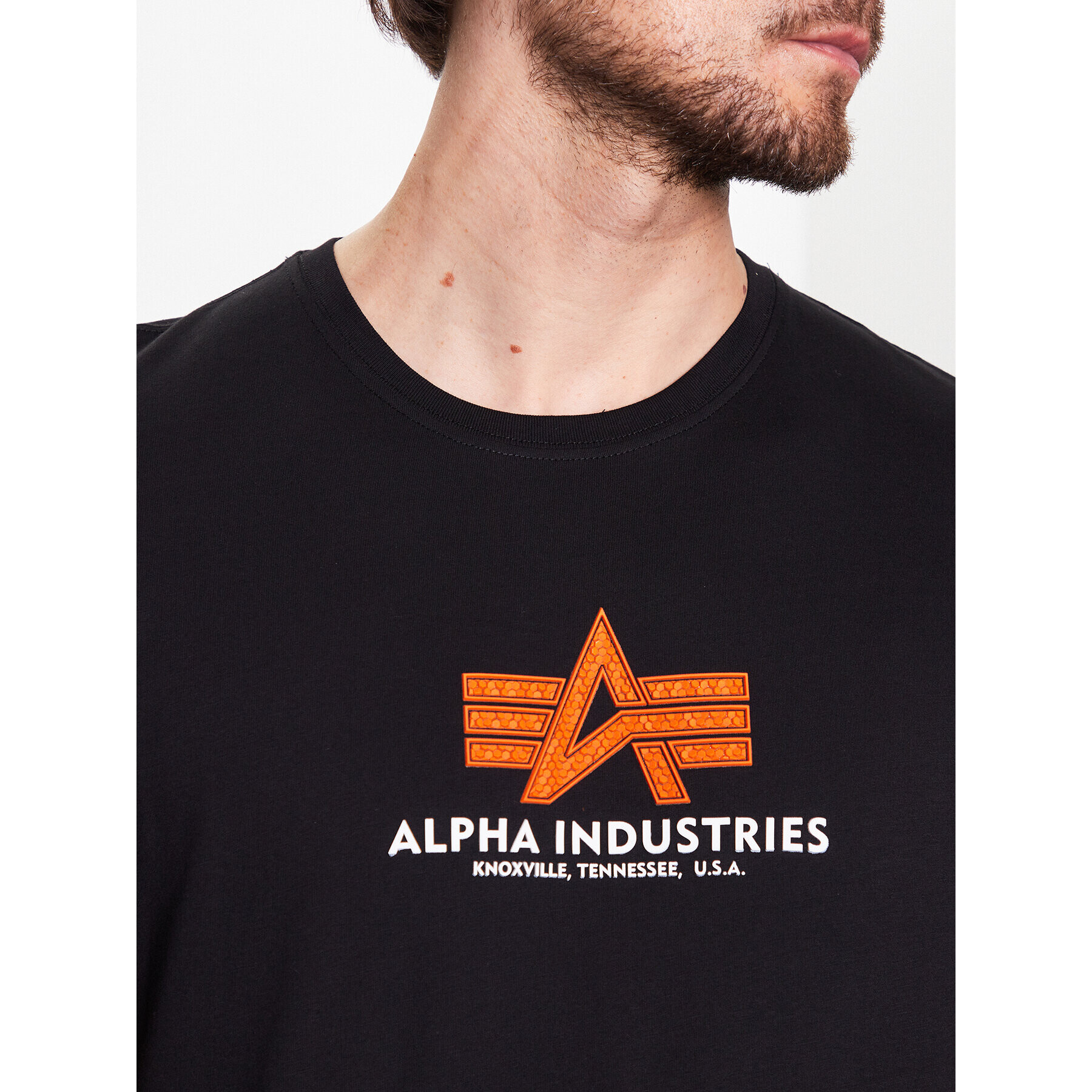 Alpha Industries Tričko Basic 100501RB Čierna Regular Fit - Pepit.sk