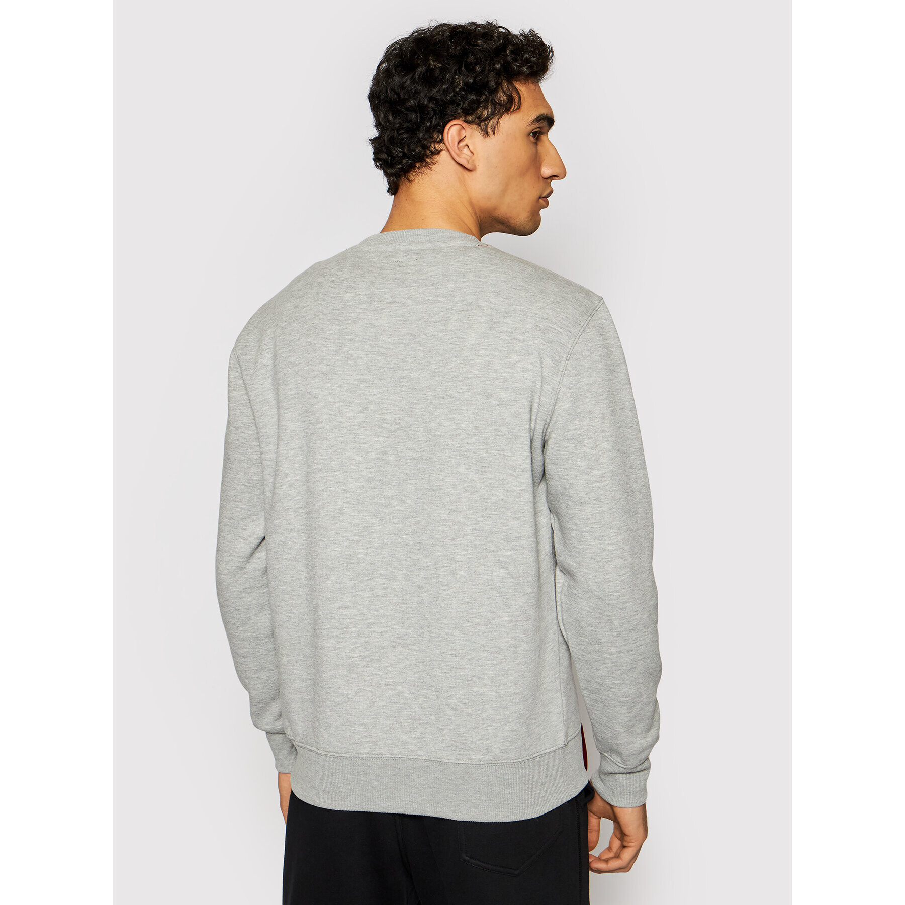 Alpha Industries Mikina Basic Sweater 178302 Sivá Regular Fit - Pepit.sk