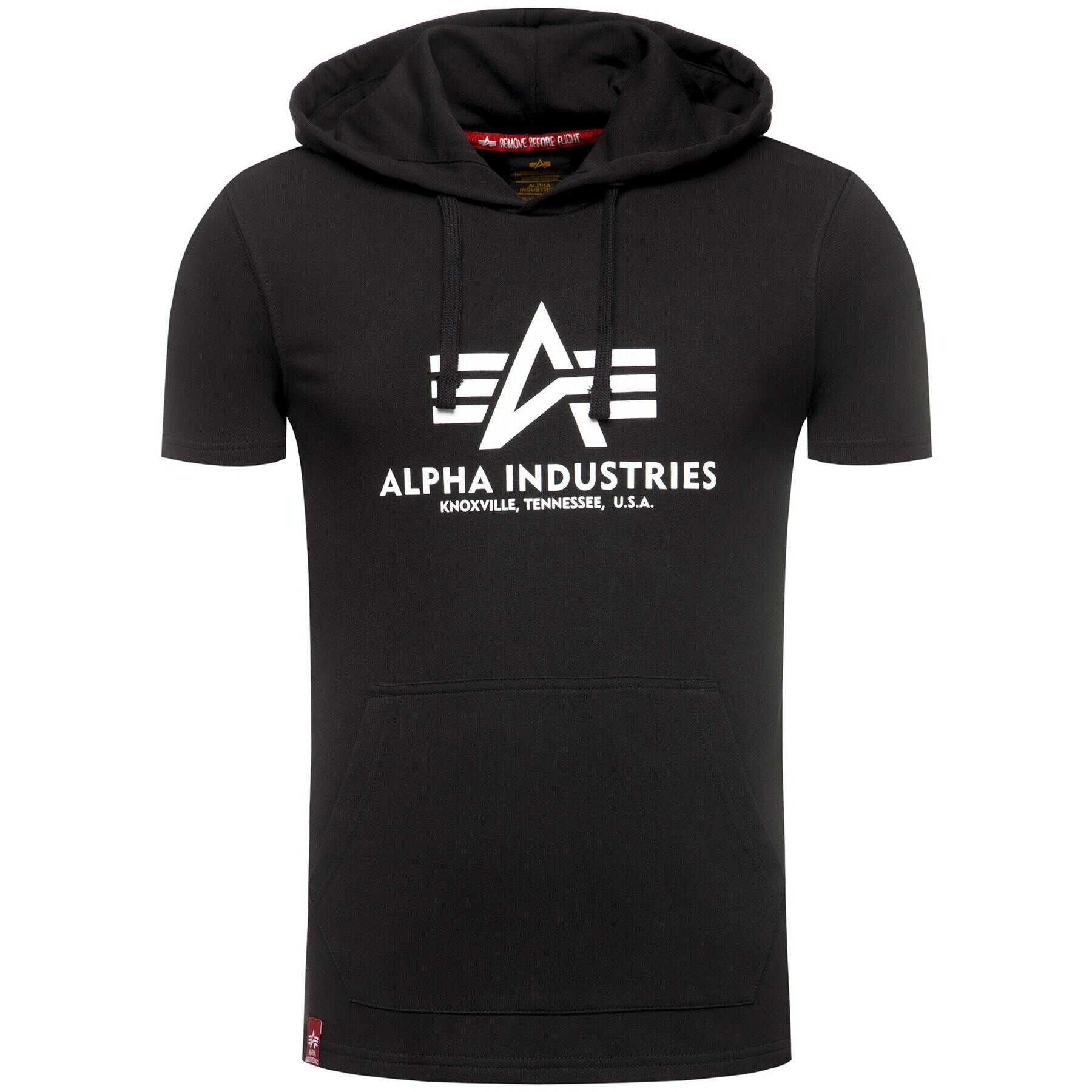 Alpha Industries Mikina Basic T Hooded 126507 Čierna Regular Fit - Pepit.sk