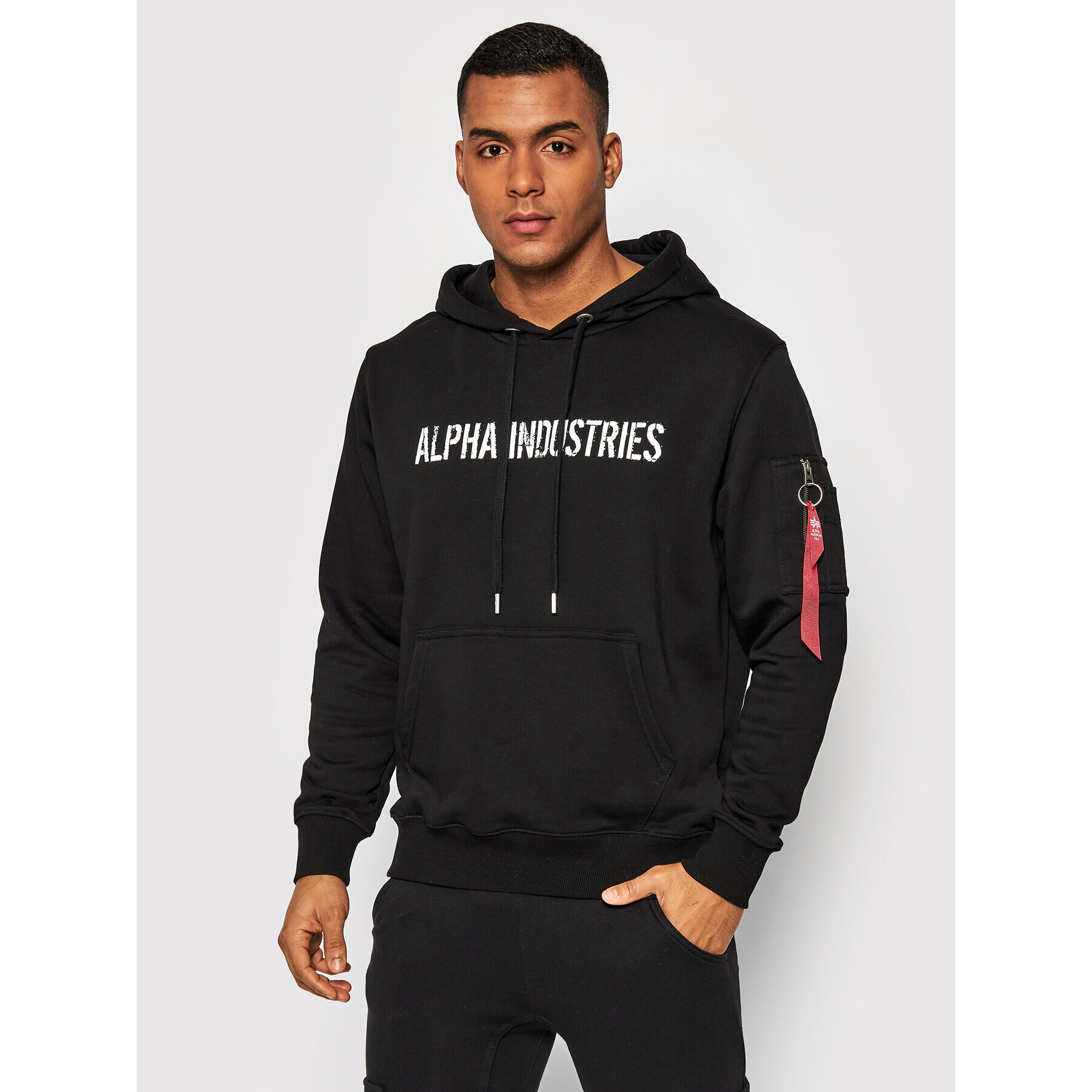 Alpha Industries Mikina Rbf Moto 116337 Čierna Regular Fit - Pepit.sk