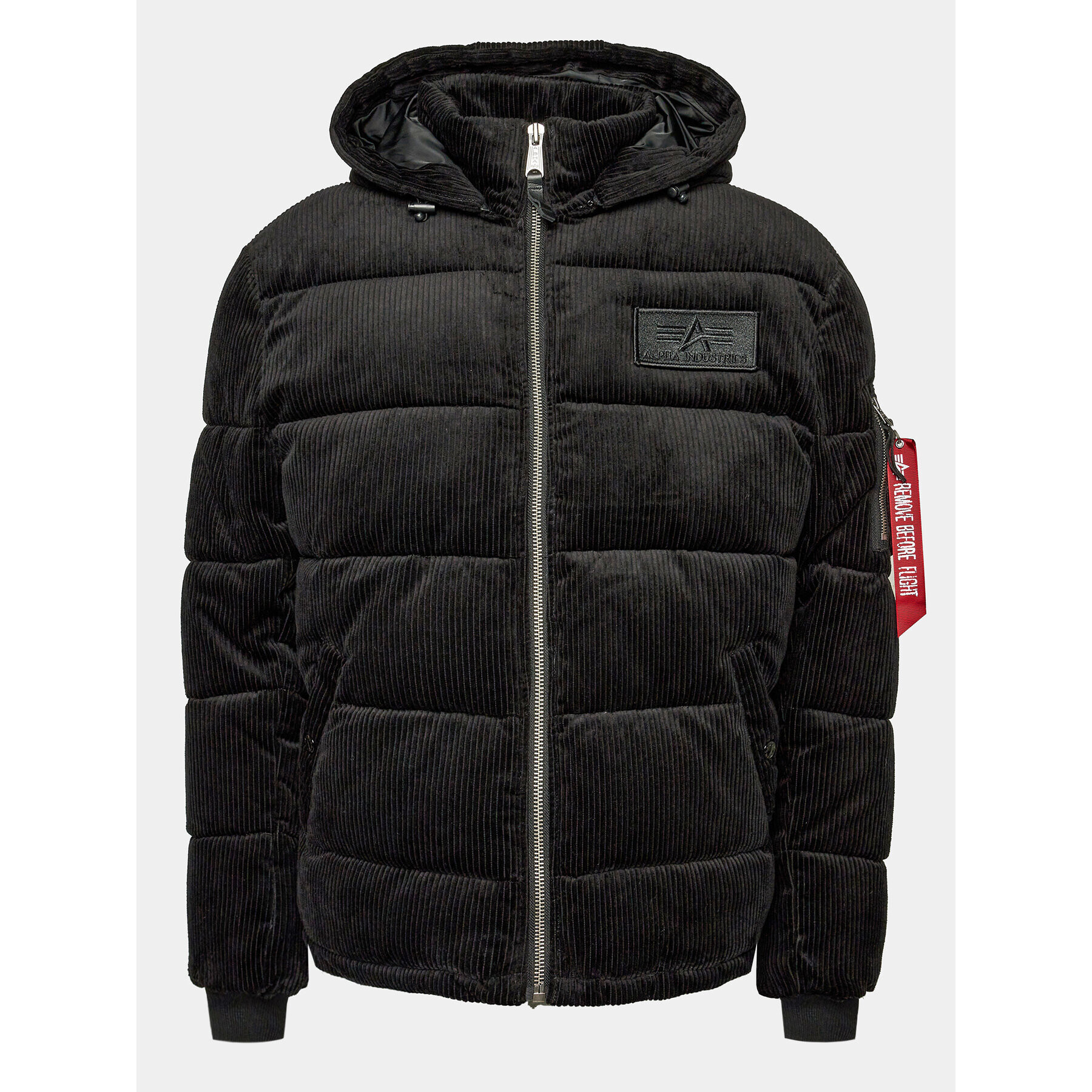 Alpha Industries Vatovaná bunda Cord 138118 Čierna Regular Fit - Pepit.sk