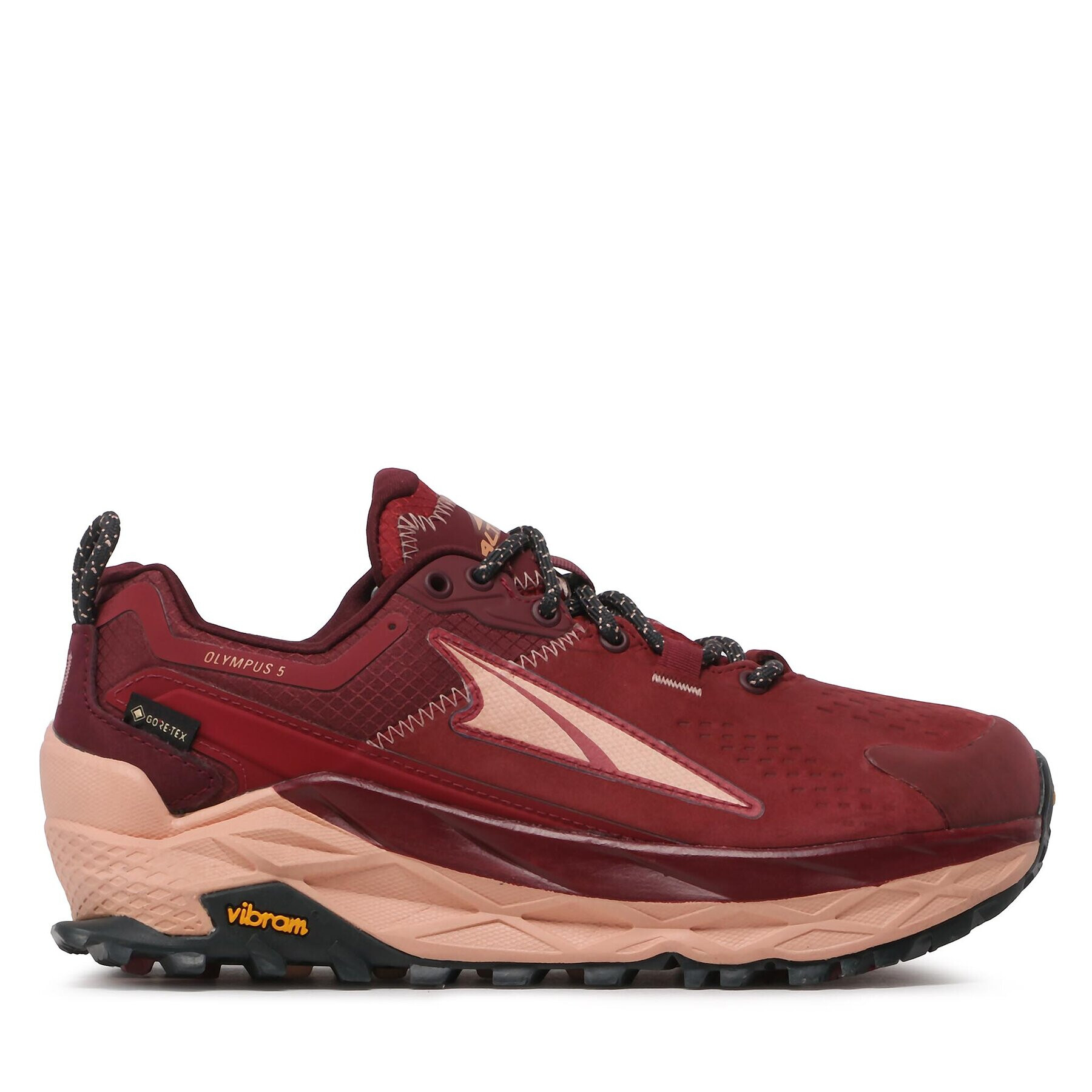 Altra Trekingová obuv W Olympus 5 Hike Low Gtx GORE-TEX AL0A7R76666-060 Bordová - Pepit.sk