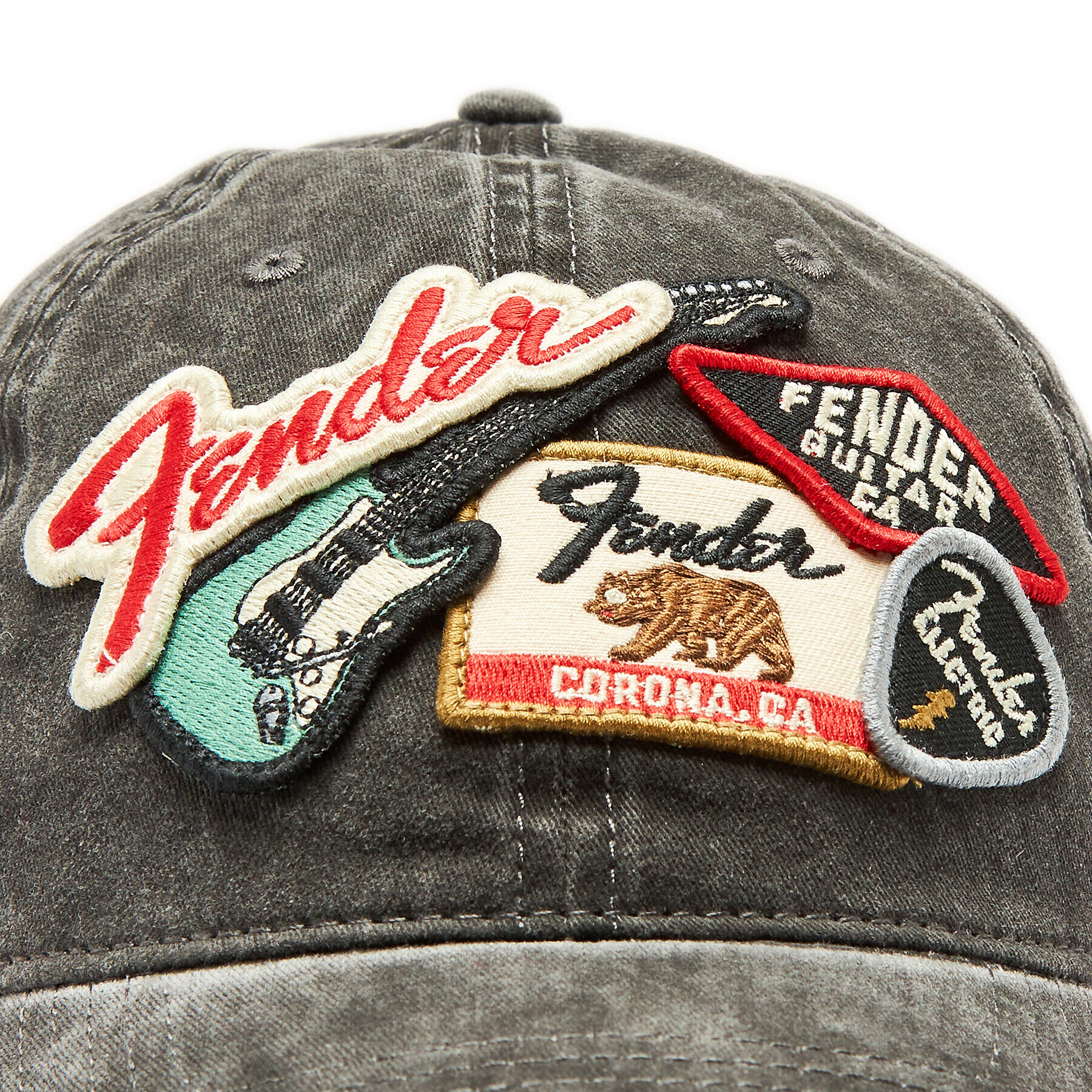 American Needle Šiltovka Iconic - Fender SMU705A-FEND Čierna - Pepit.sk