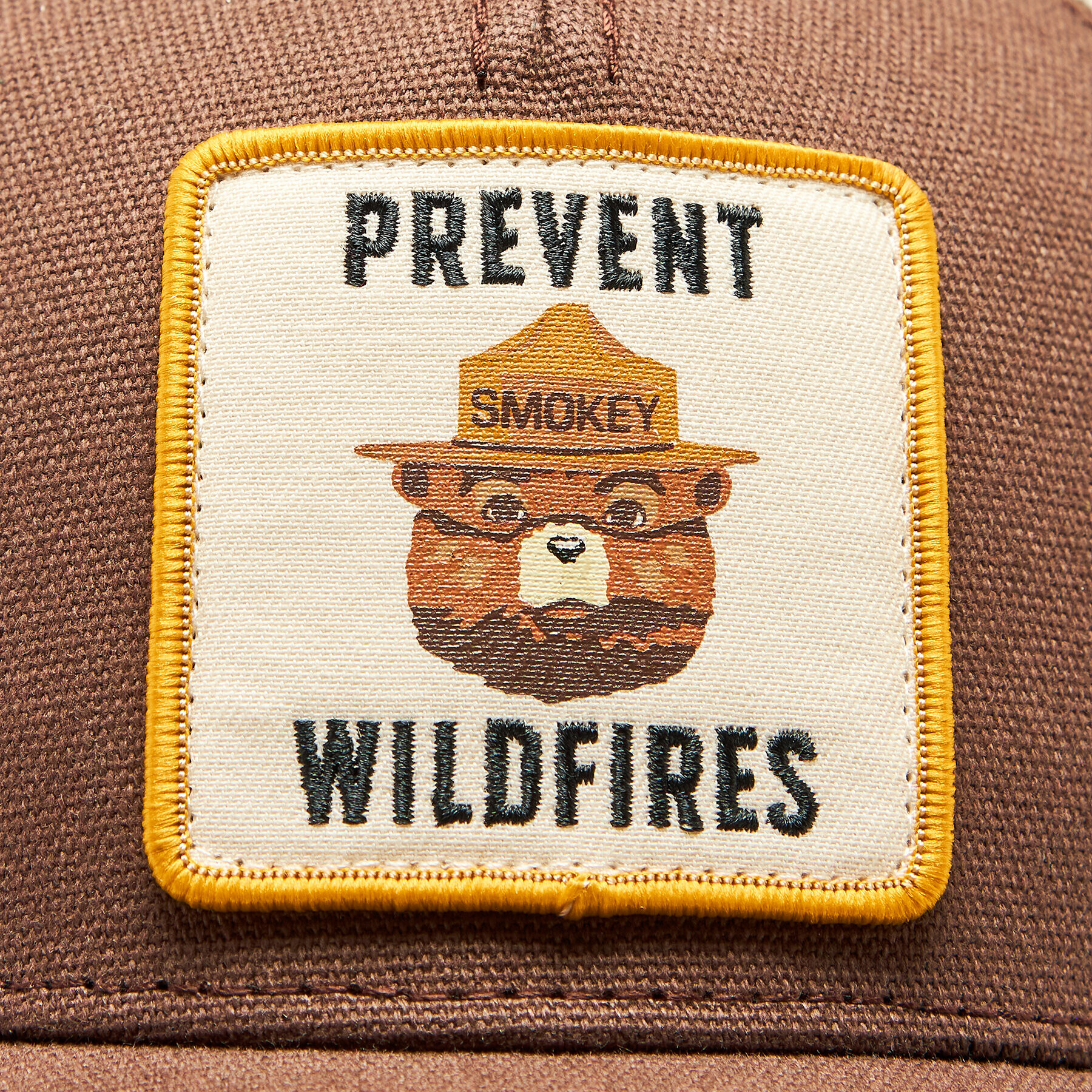 American Needle Šiltovka Valin - Smokey the Bear SMU679B-SBEAR Hnedá - Pepit.sk