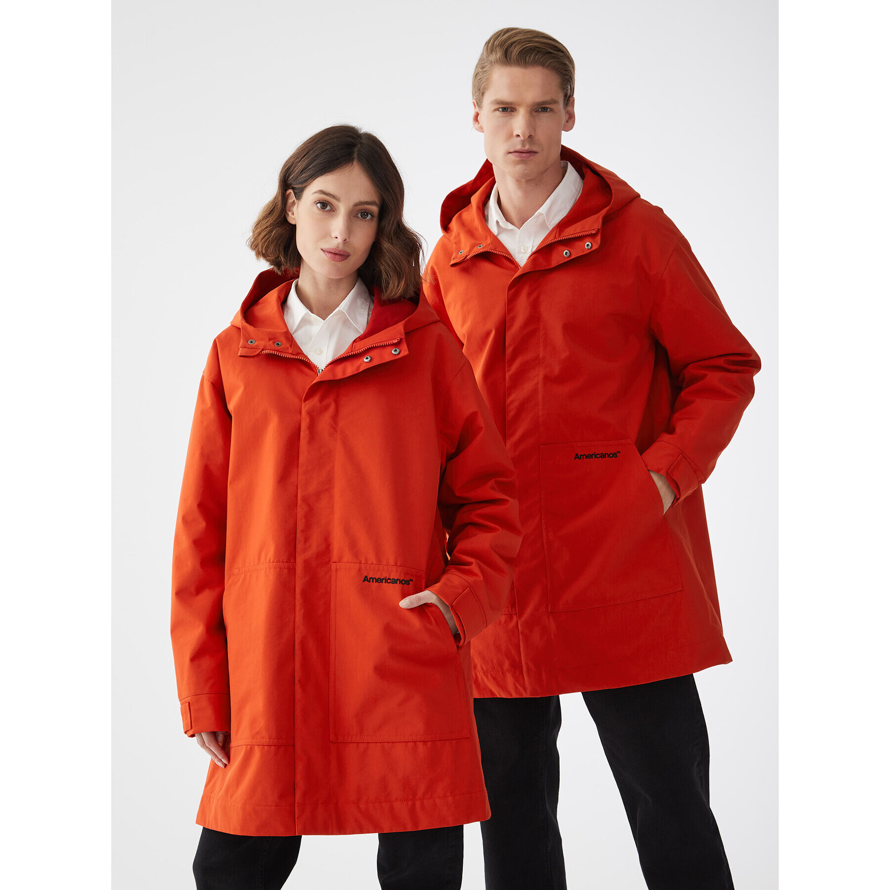 Americanos Parka Unisex Winnipeg Oranžová Regular Fit - Pepit.sk