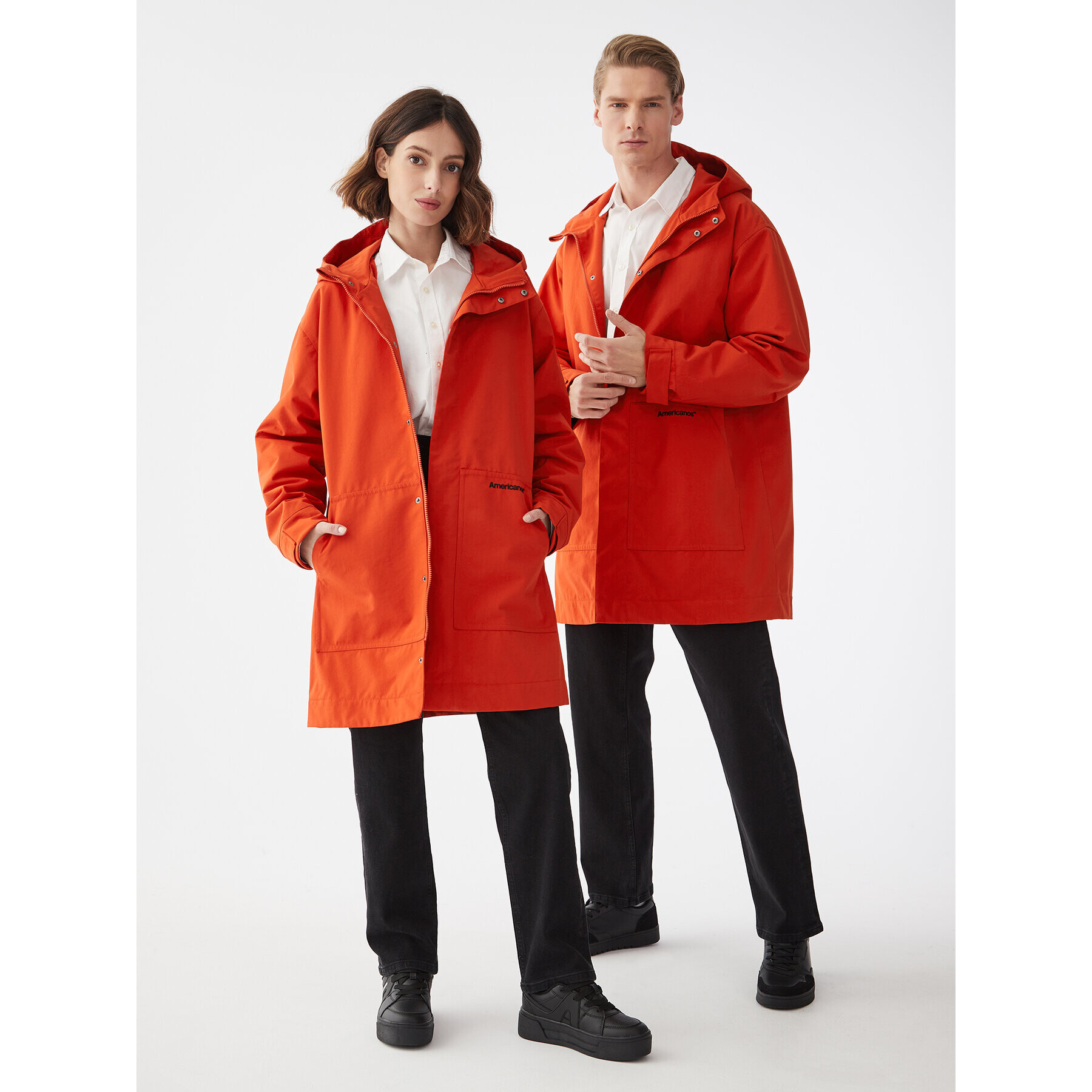 Americanos Parka Unisex Winnipeg Oranžová Regular Fit - Pepit.sk