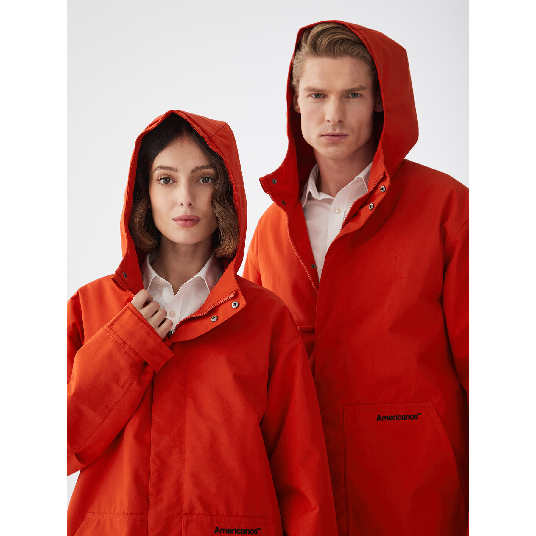 Americanos Parka Unisex Winnipeg Oranžová Regular Fit - Pepit.sk