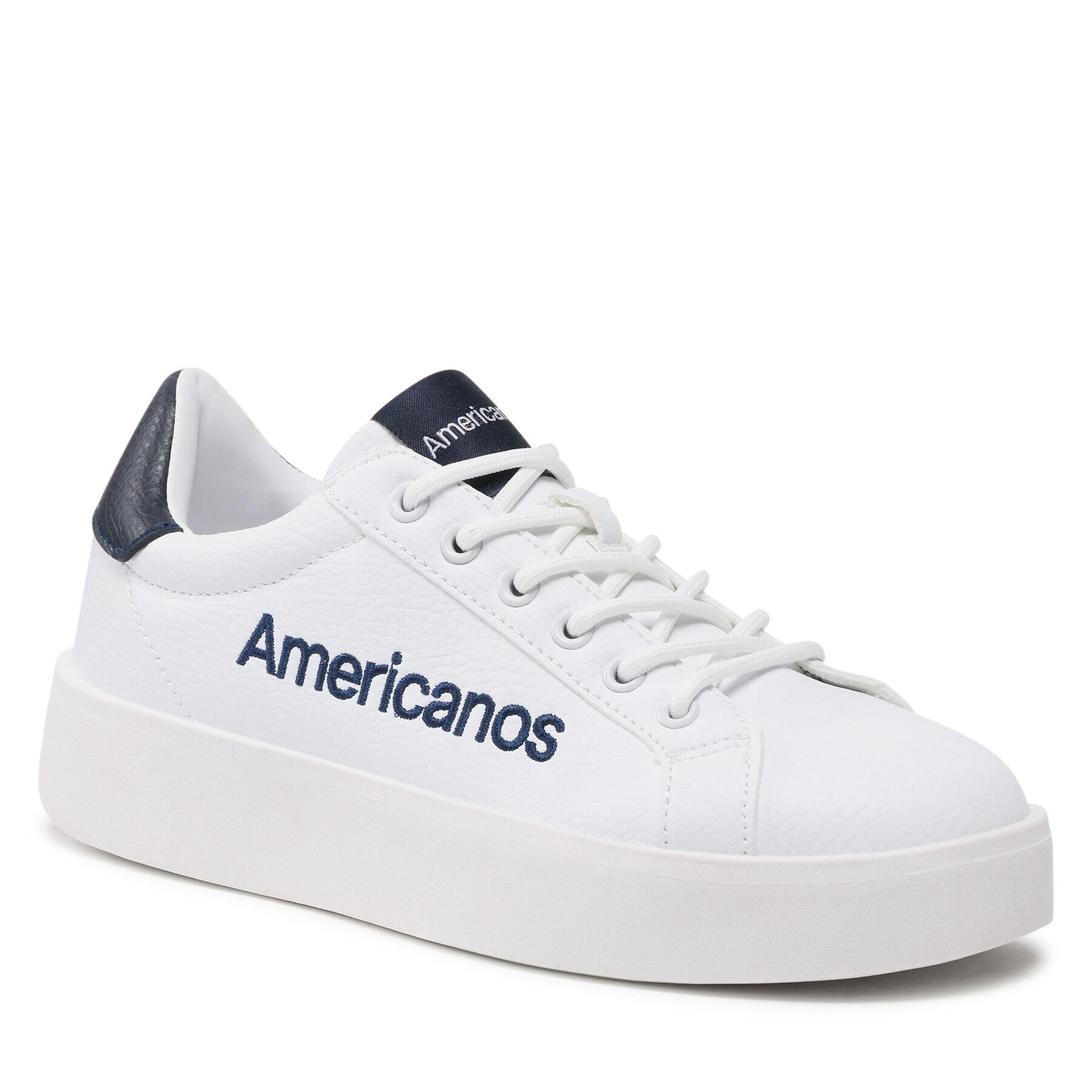 Americanos Sneakersy WPRS-20210506 Biela - Pepit.sk