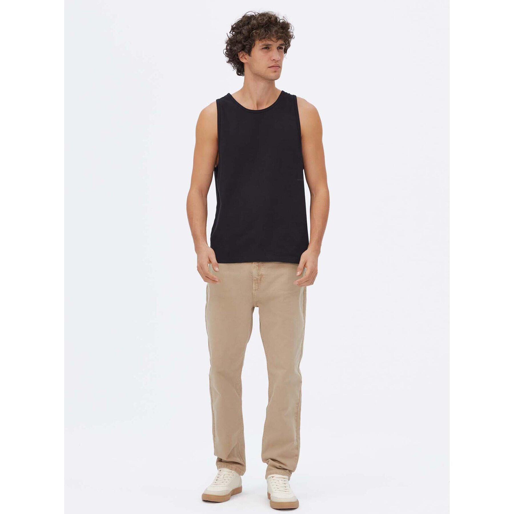 Americanos Tank top Kingston Čierna Regular Fit - Pepit.sk