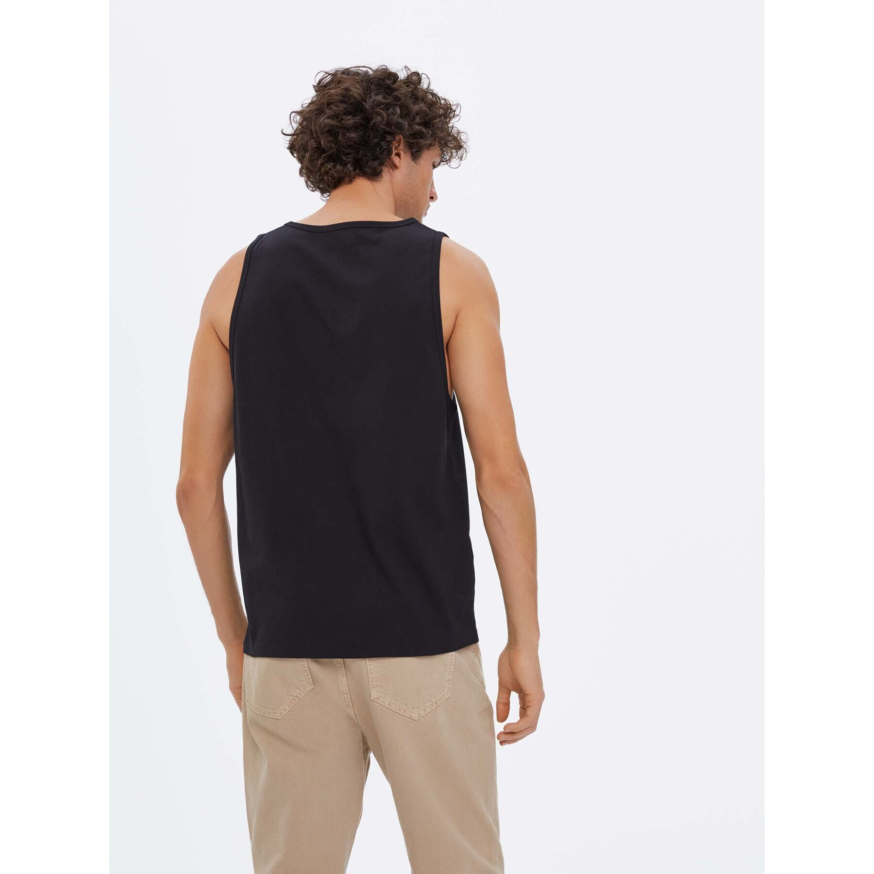 Americanos Tank top Kingston Čierna Regular Fit - Pepit.sk