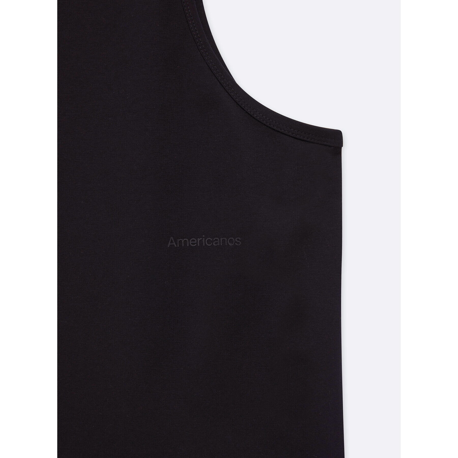 Americanos Tank top Kingston Čierna Regular Fit - Pepit.sk