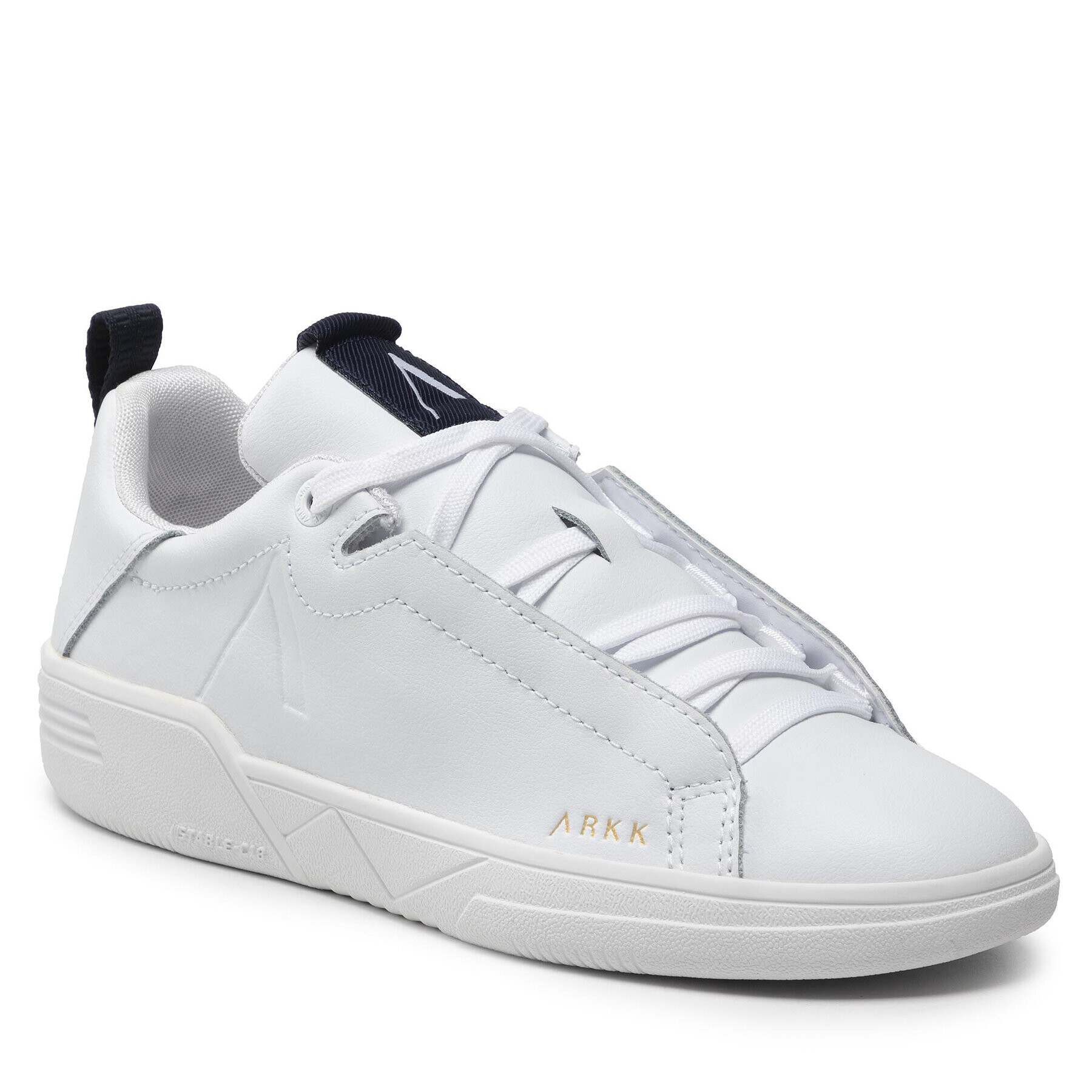 ARKK Copenhagen Sneakersy Uniklass Leather S-C18 IL4601-1052-W Biela - Pepit.sk