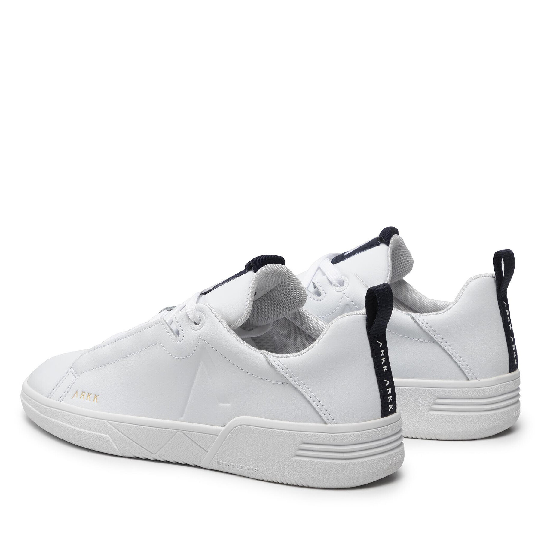 ARKK Copenhagen Sneakersy Uniklass Leather S-C18 IL4601-1052-W Biela - Pepit.sk