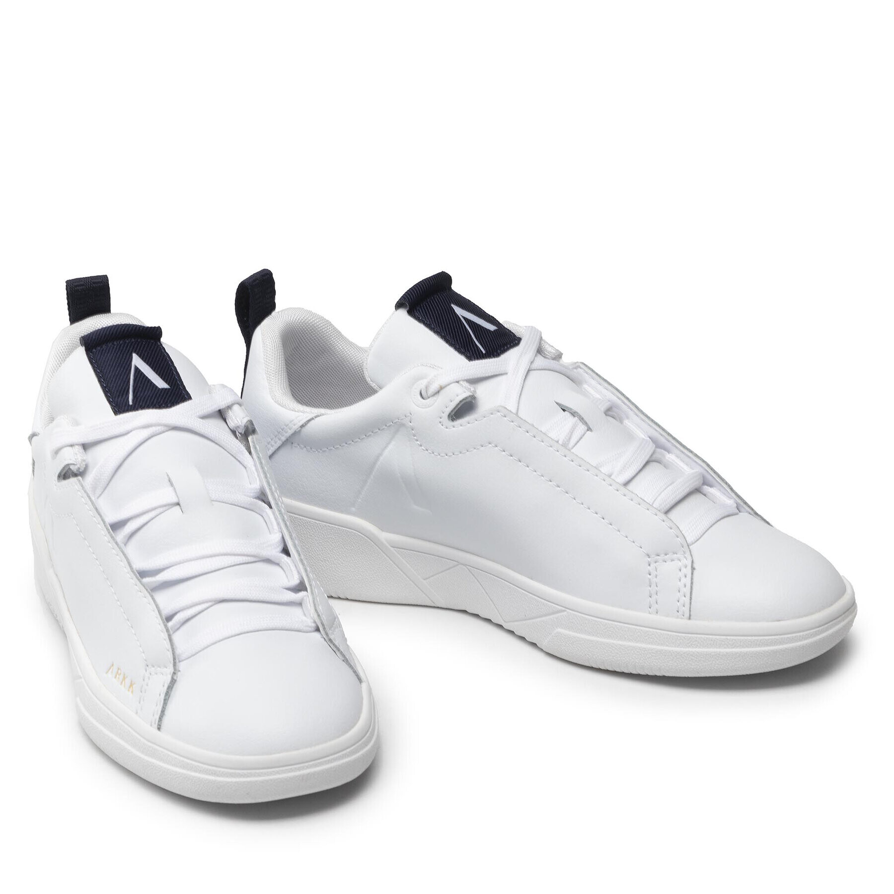 ARKK Copenhagen Sneakersy Uniklass Leather S-C18 IL4601-1052-W Biela - Pepit.sk