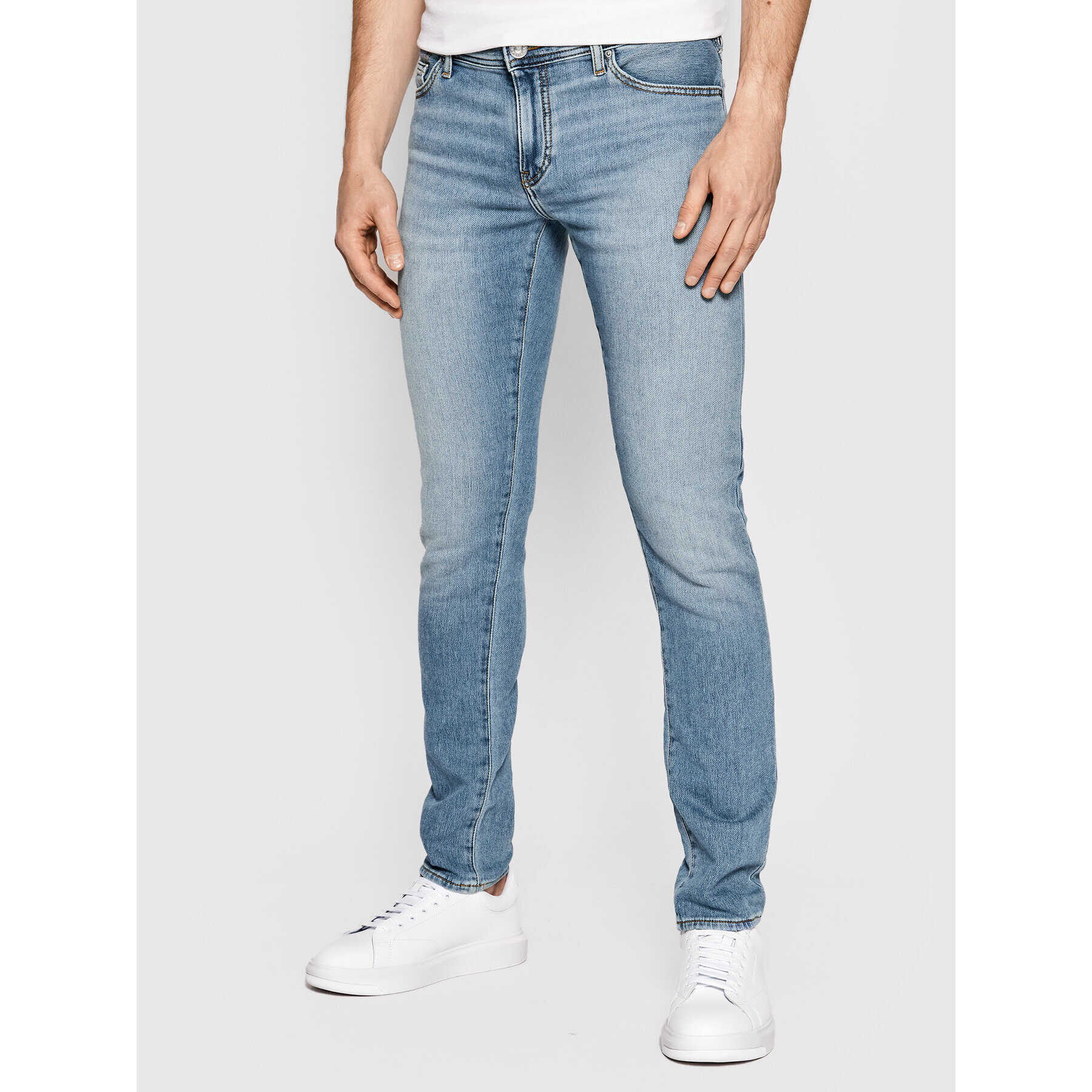 Armani Exchange Džínsy 3LZJ14 ZAP6Z 1500 Modrá Skinny Fit - Pepit.sk