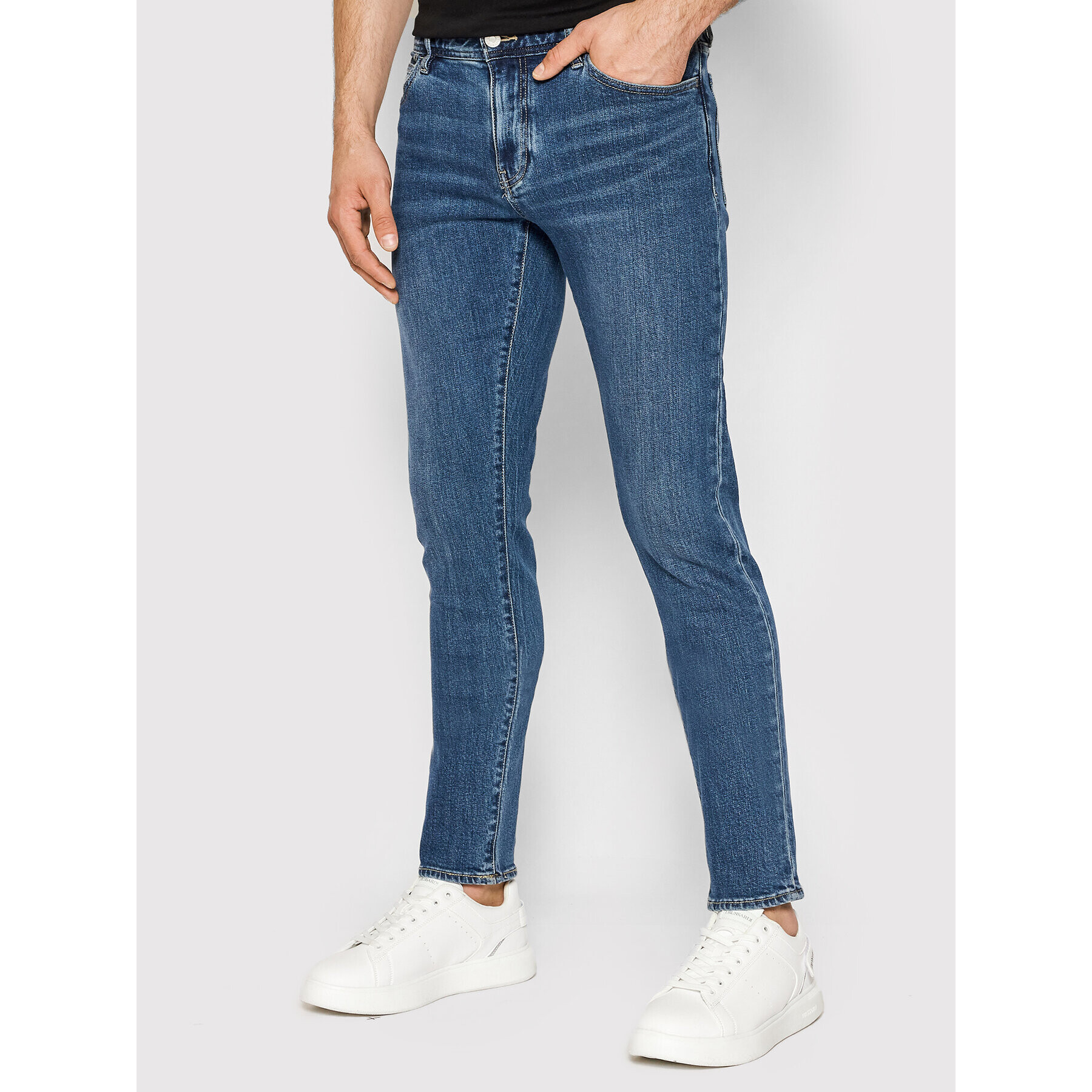 Armani Exchange Džínsy 8NZJ14 Z3SAZ 1500 Tmavomodrá Skinny Fit - Pepit.sk