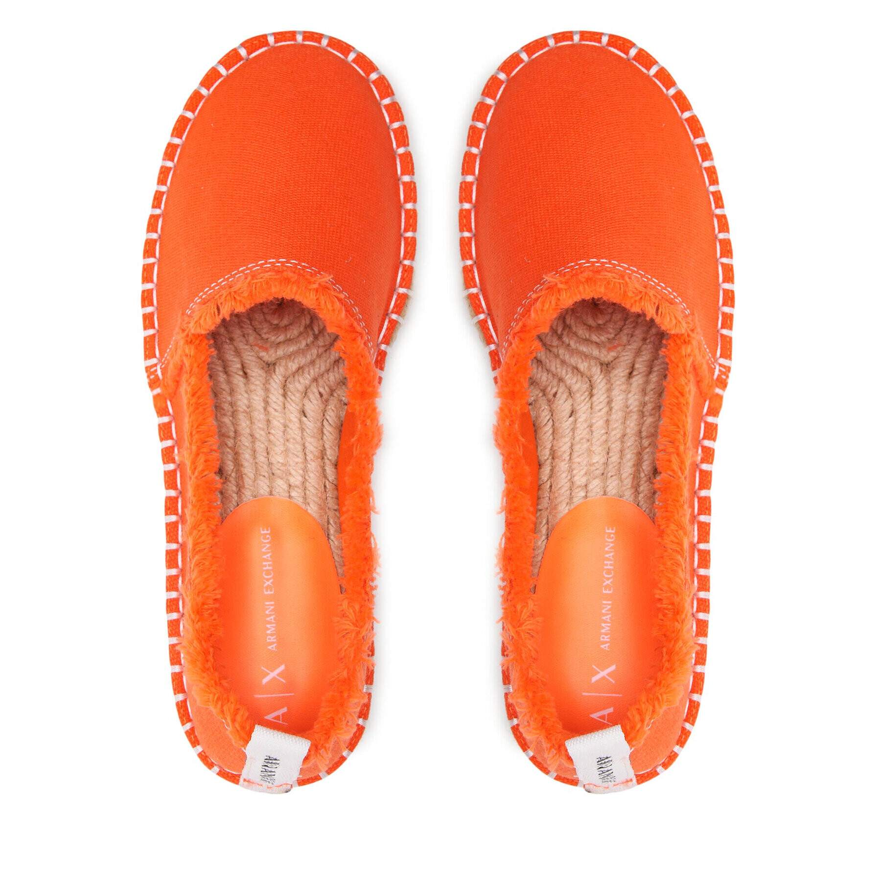 Armani Exchange Espadrilky XDS002 XV428 00155 Oranžová - Pepit.sk