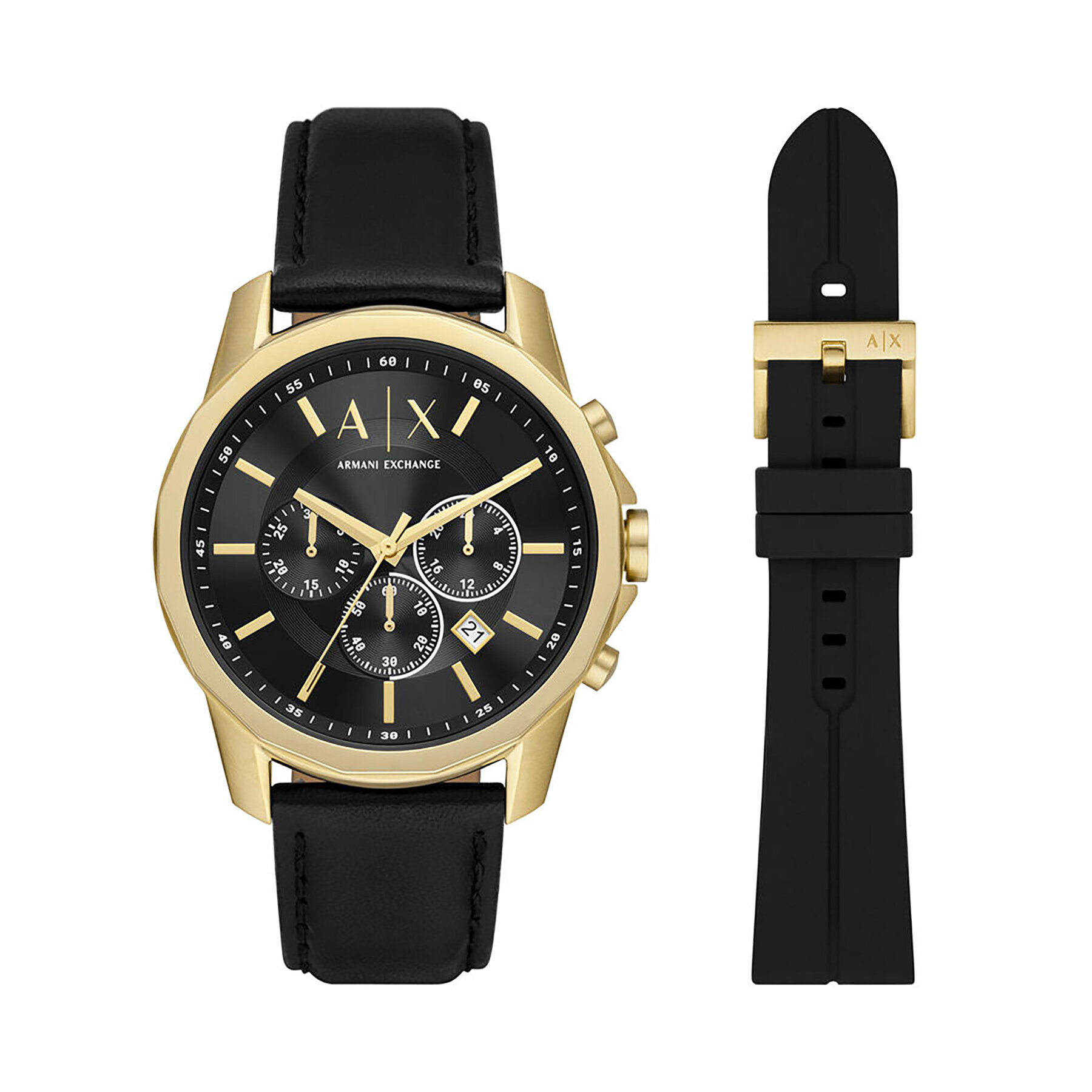 Armani Exchange Hodinky Horloge AX7133SET Čierna - Pepit.sk