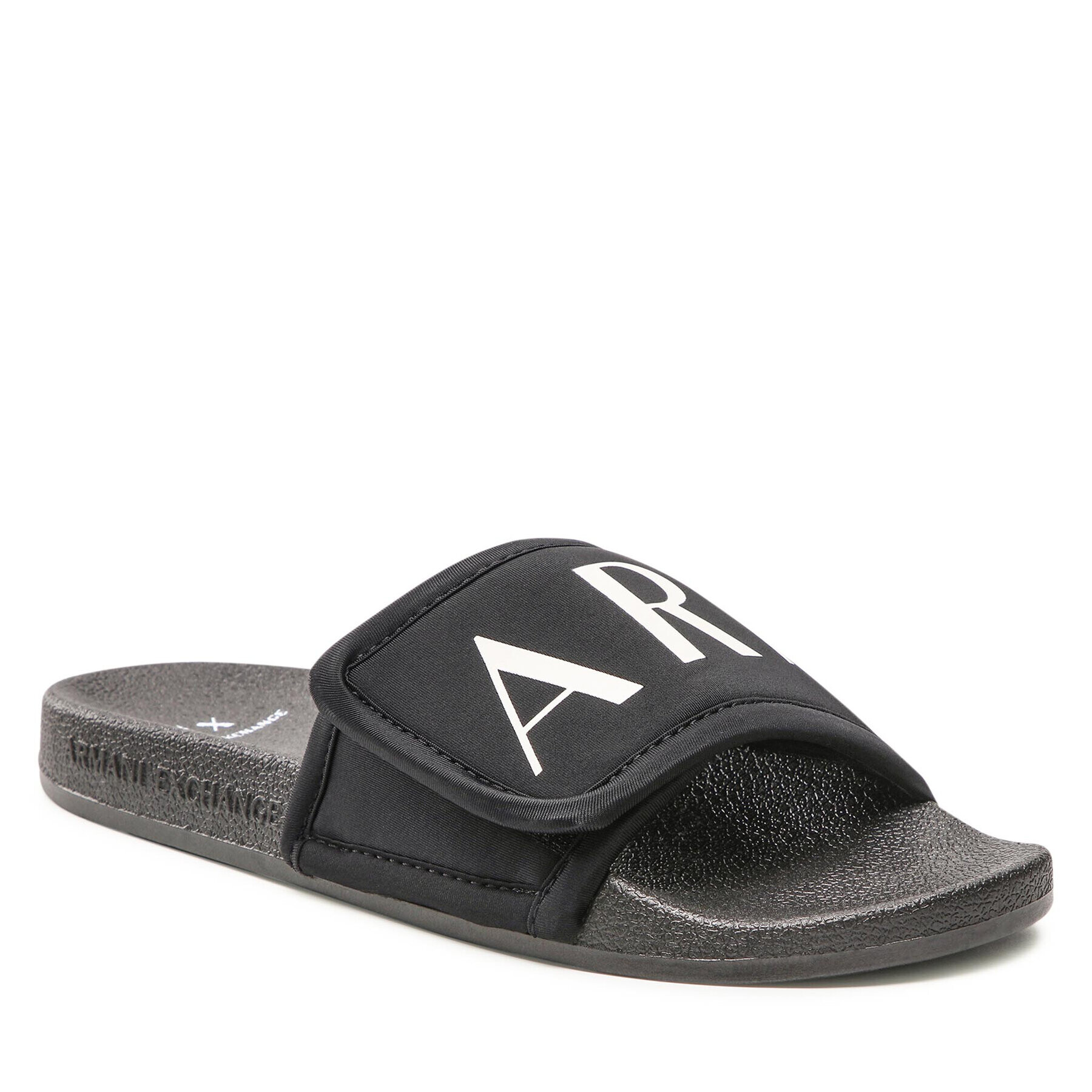 Armani Exchange Šľapky XUP008 XV551 00002 Čierna - Pepit.sk