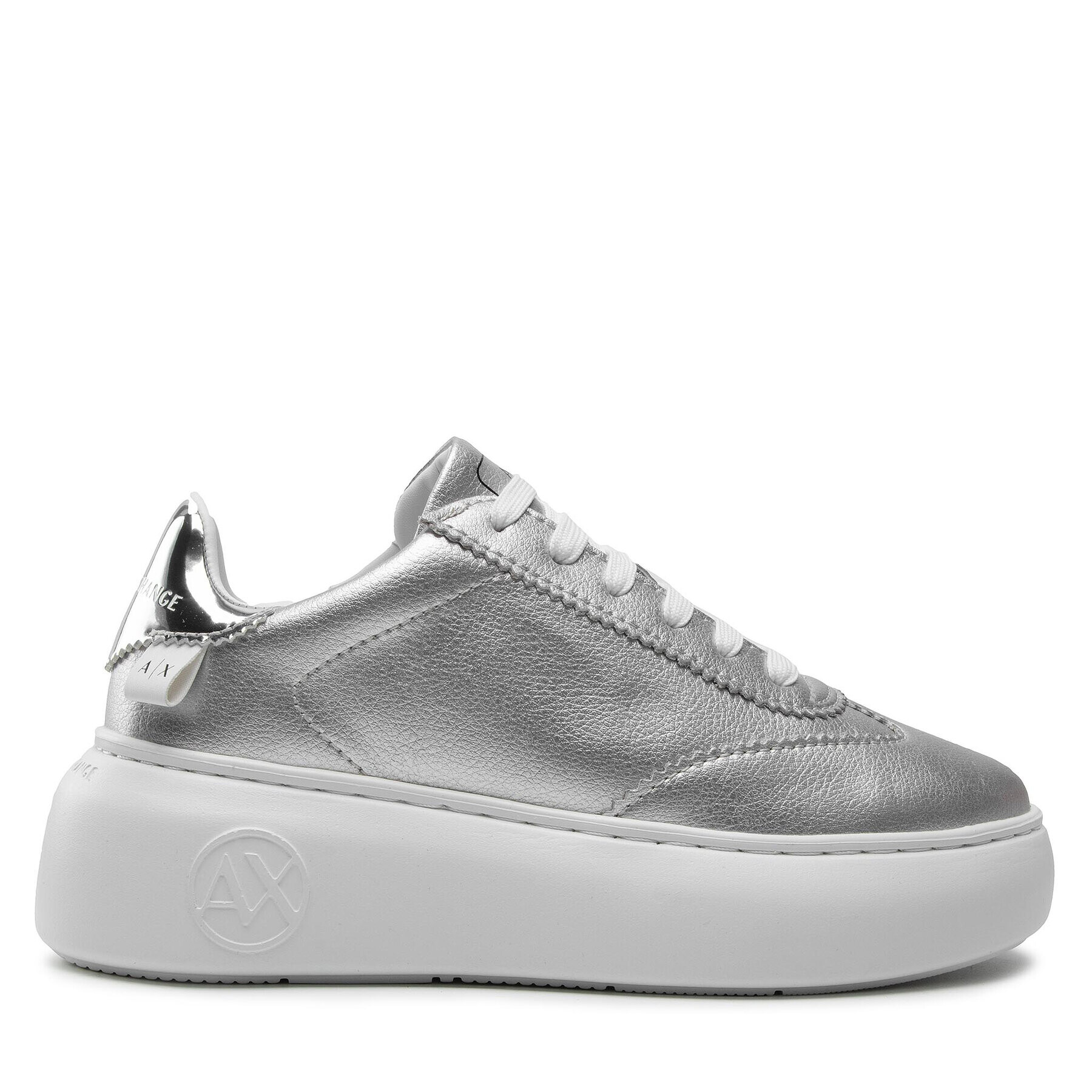 Armani Exchange Sneakersy XDX042 XV412 00520 Strieborná - Pepit.sk